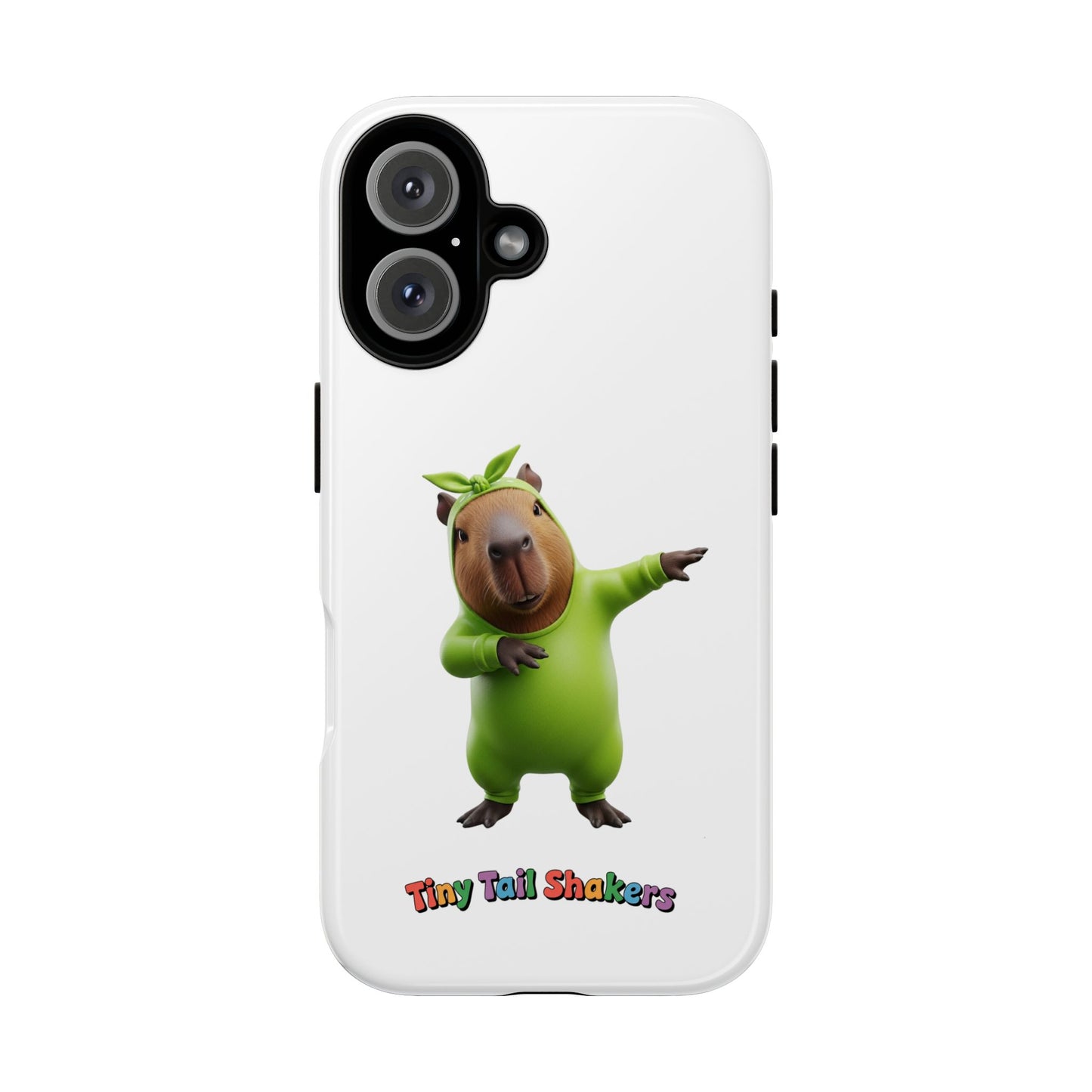 Happy Capybara Tiny Tail Shaker | Phone Case