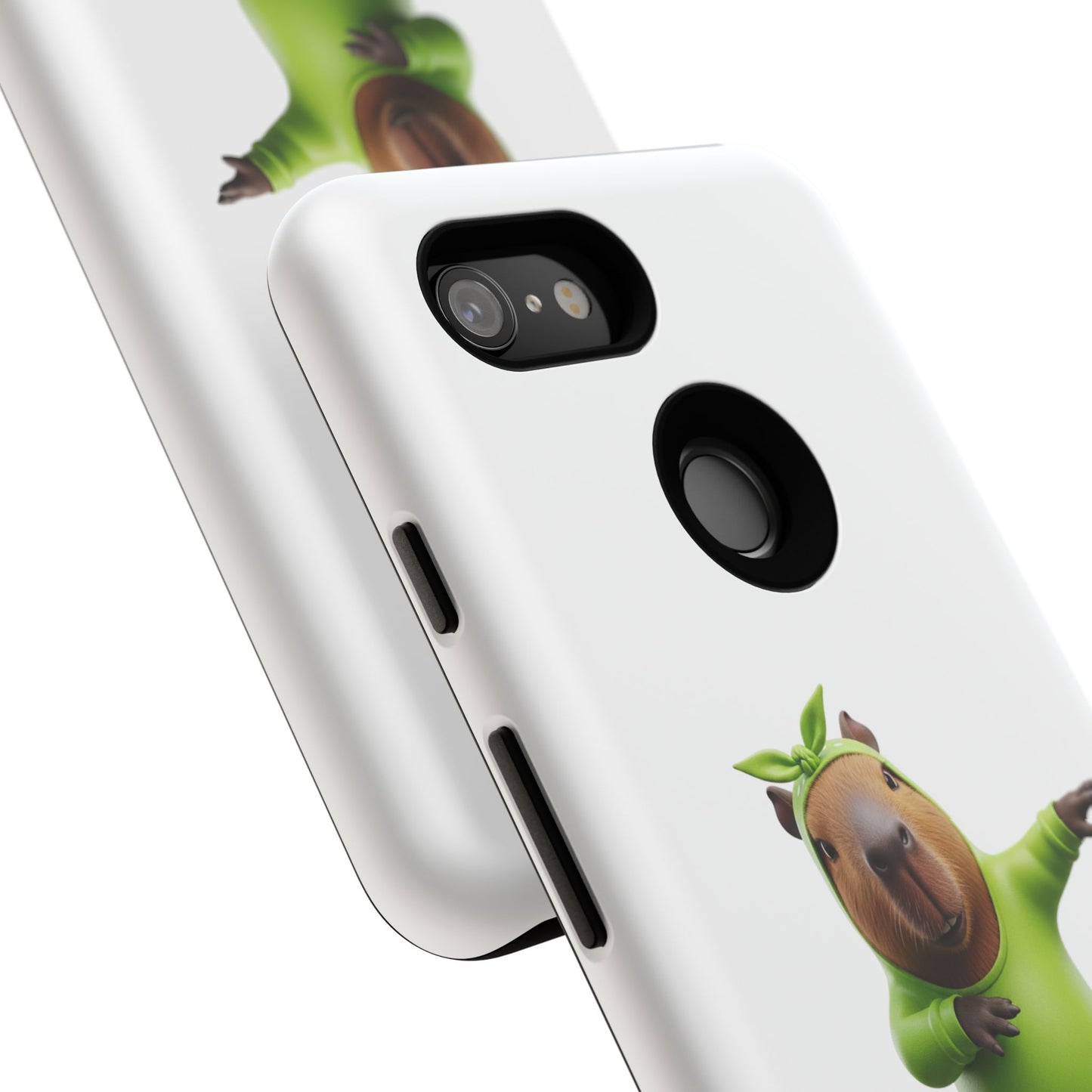 Happy Capybara Tiny Tail Shaker | Phone Case