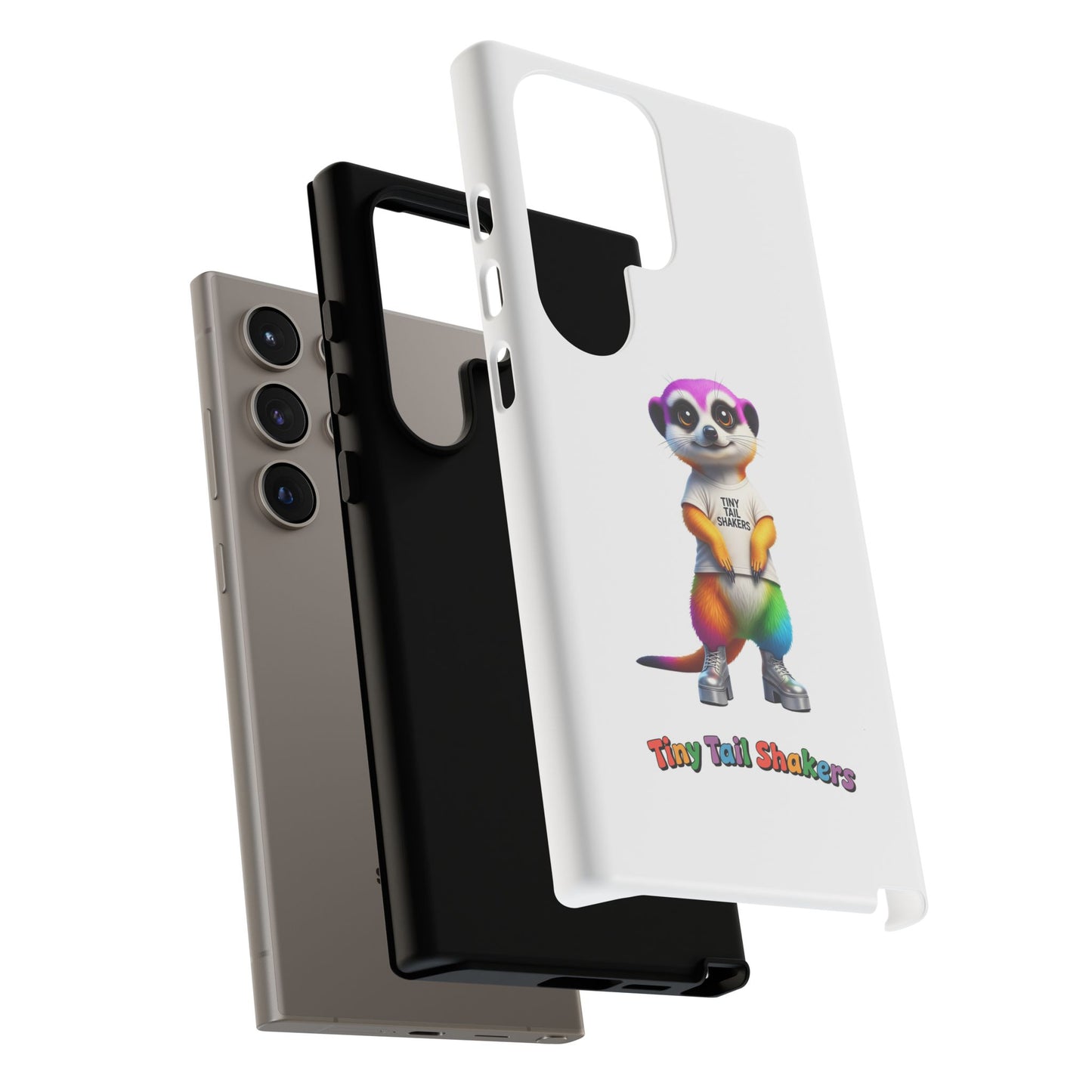 Rainbow Meerkat 2 Tiny Tail Shaker | Phone Case