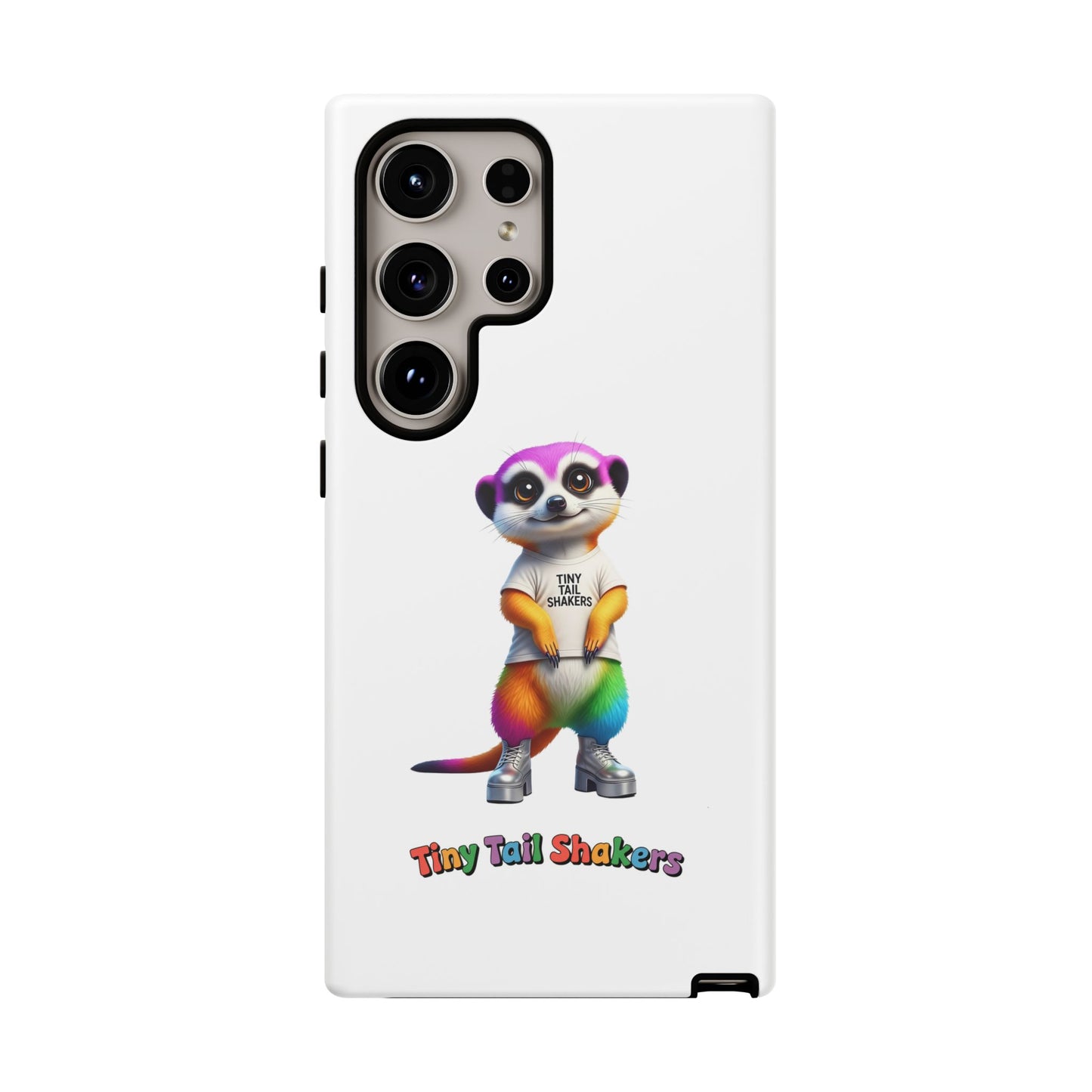 Rainbow Meerkat 2 Tiny Tail Shaker | Phone Case