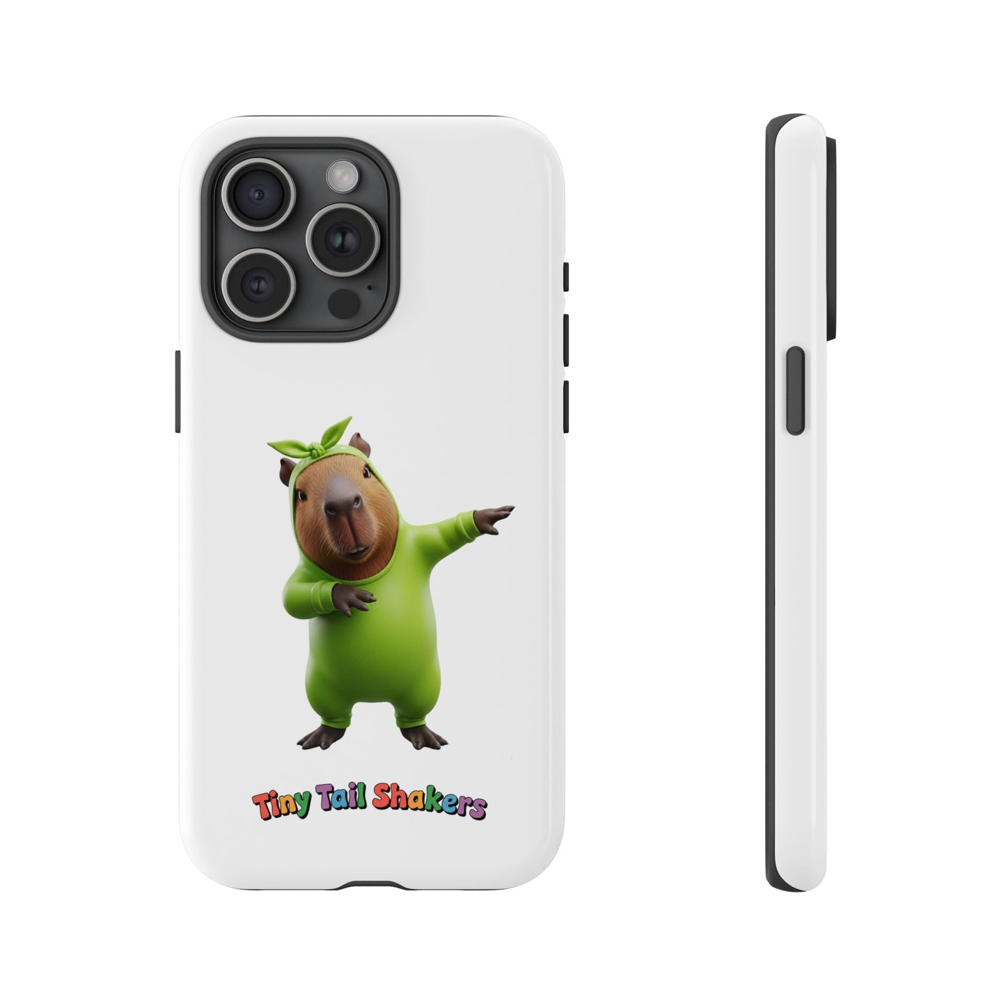 Happy Capybara Tiny Tail Shaker | Phone Case