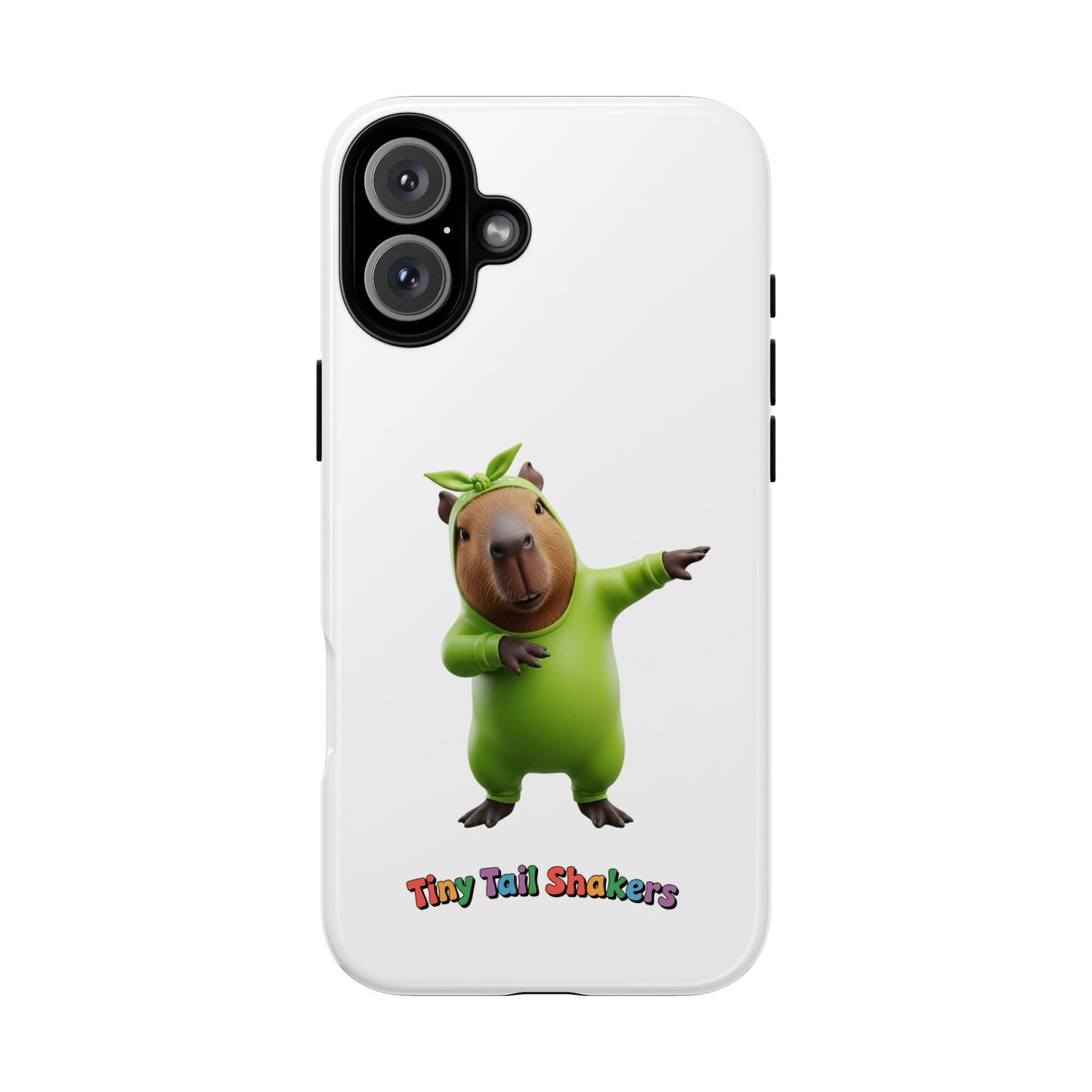 Happy Capybara Tiny Tail Shaker | Phone Case