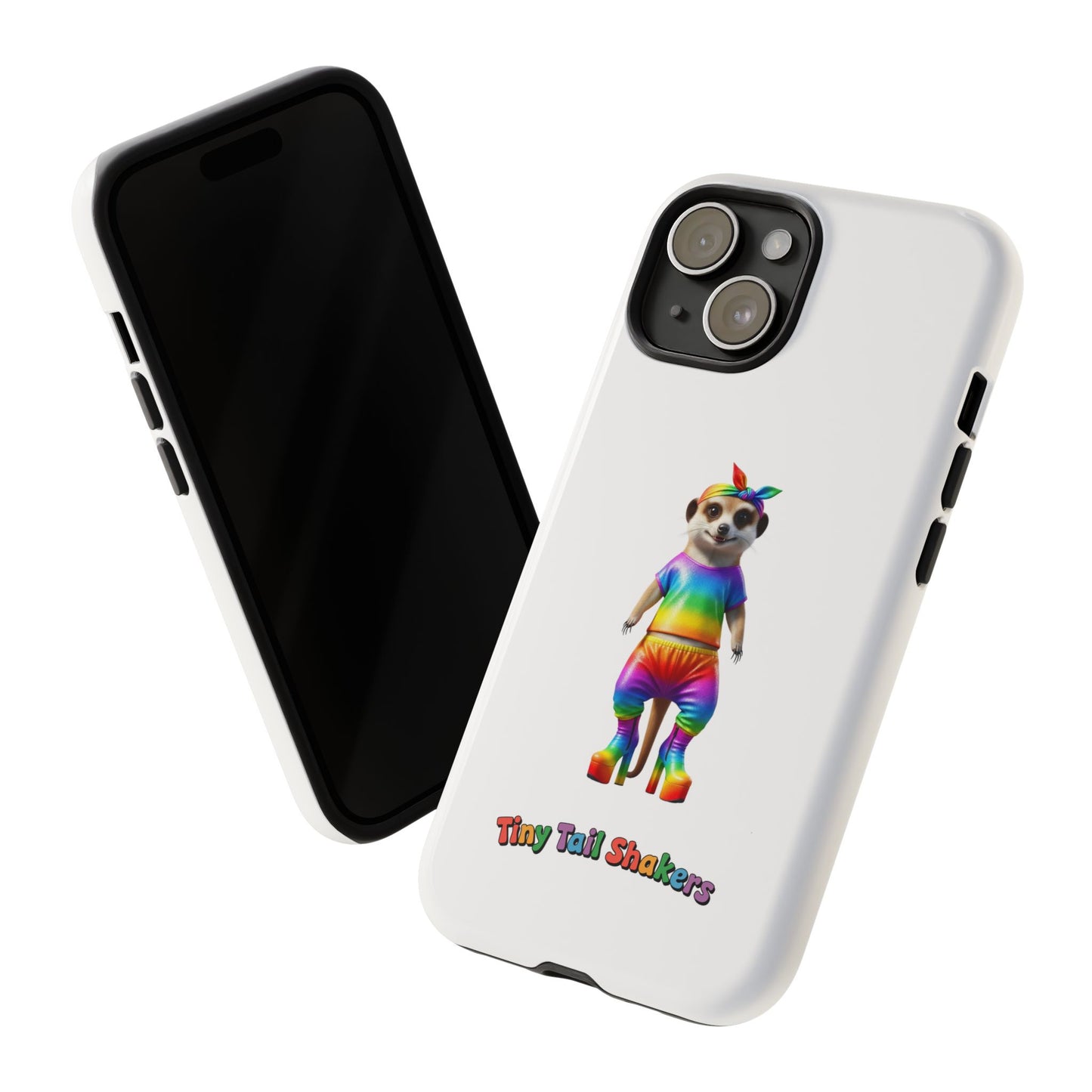 Rainbow Meerkat Tiny Tail Shaker | Phone Case