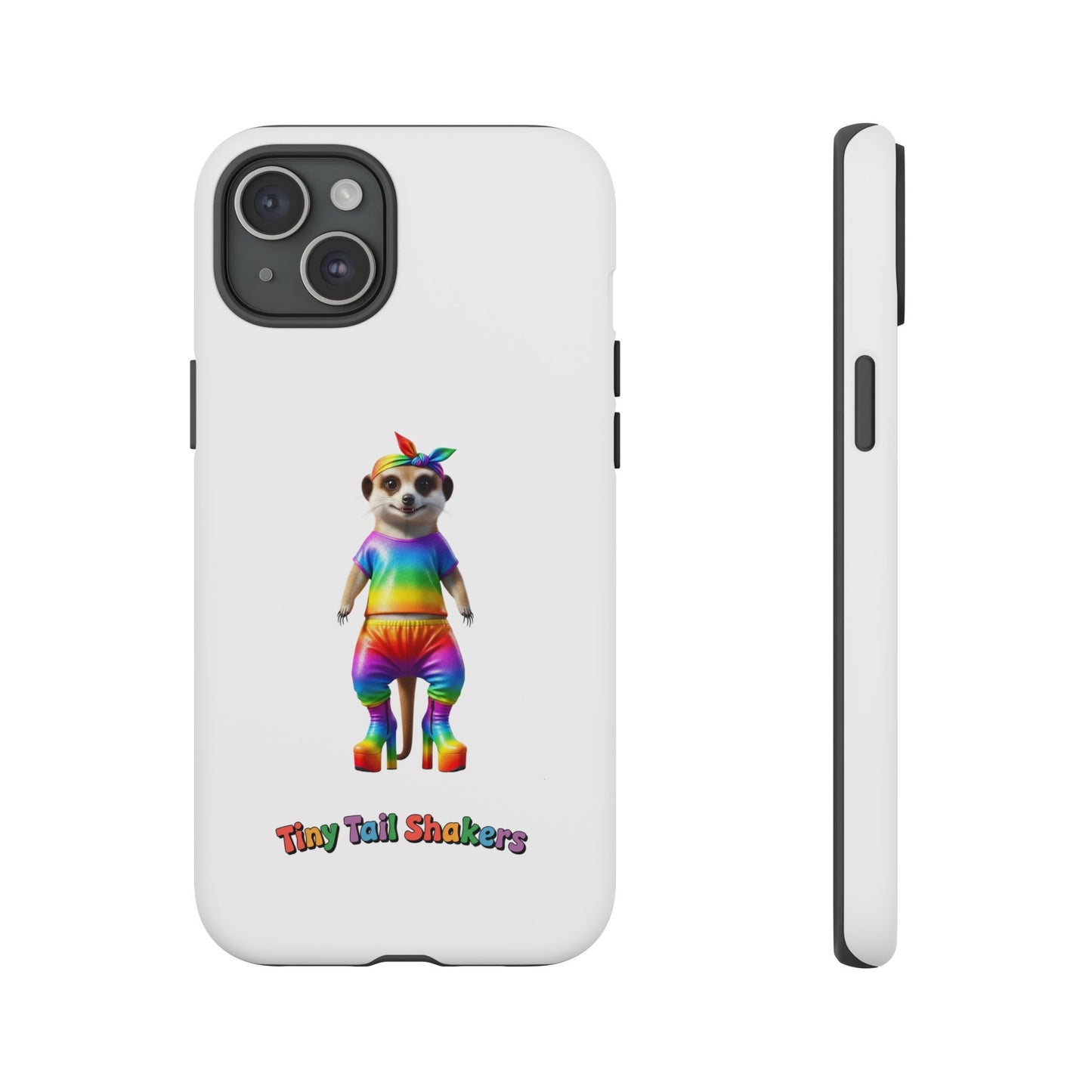 Rainbow Meerkat Tiny Tail Shaker | Phone Case