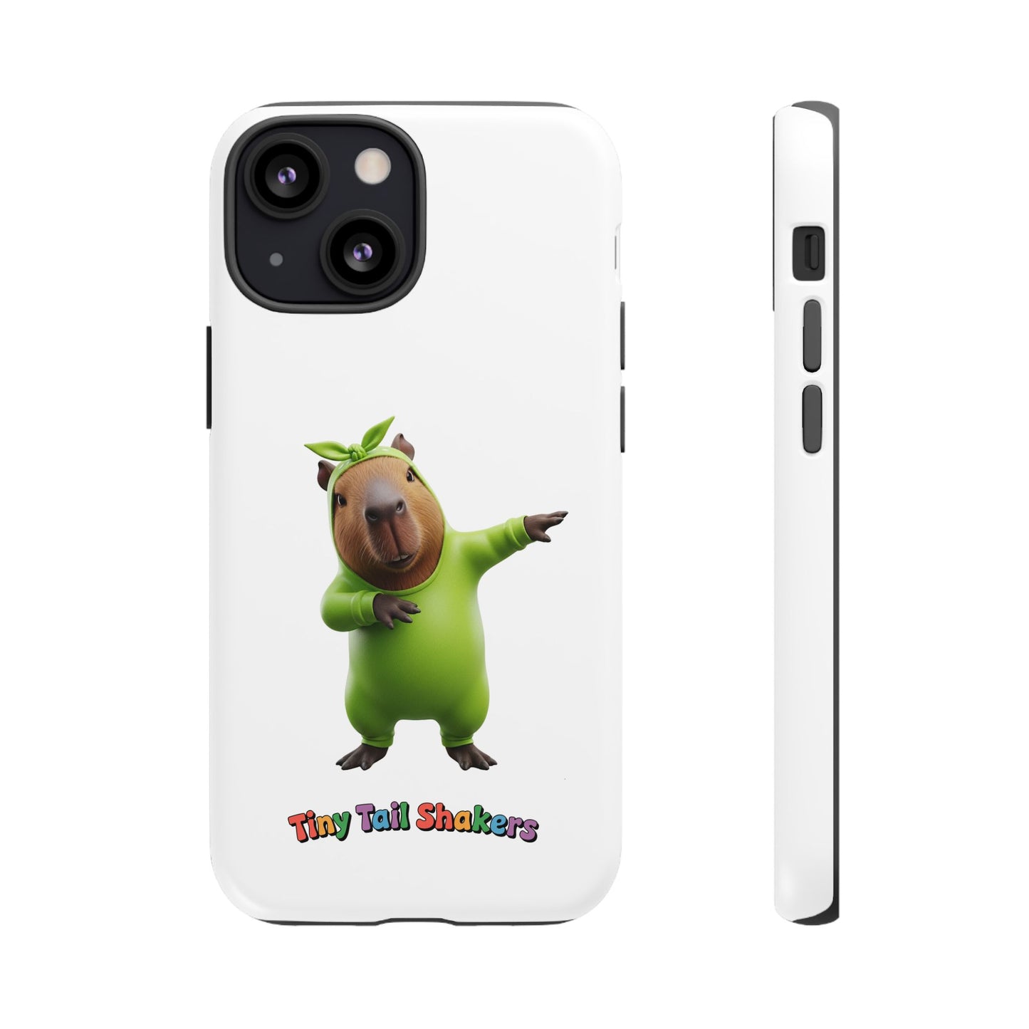 Happy Capybara Tiny Tail Shaker | Phone Case