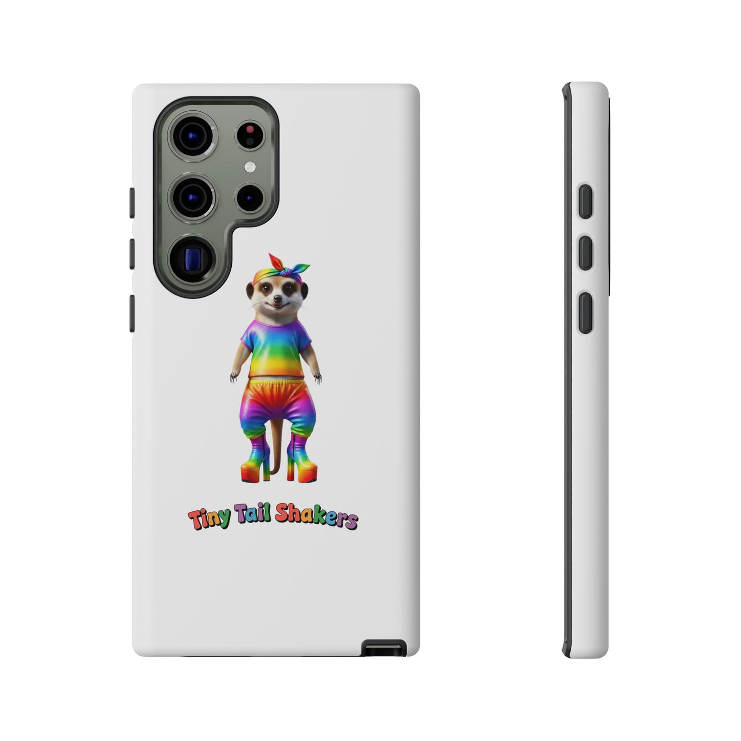 Rainbow Meerkat Tiny Tail Shaker | Phone Case