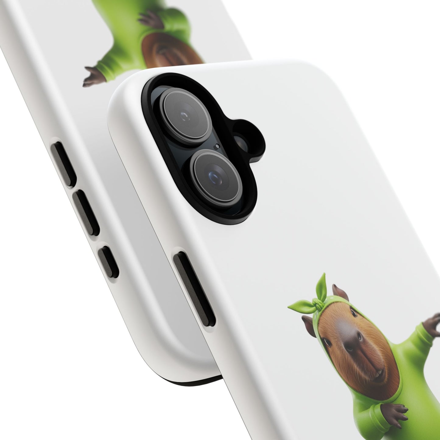 Happy Capybara Tiny Tail Shaker | Phone Case