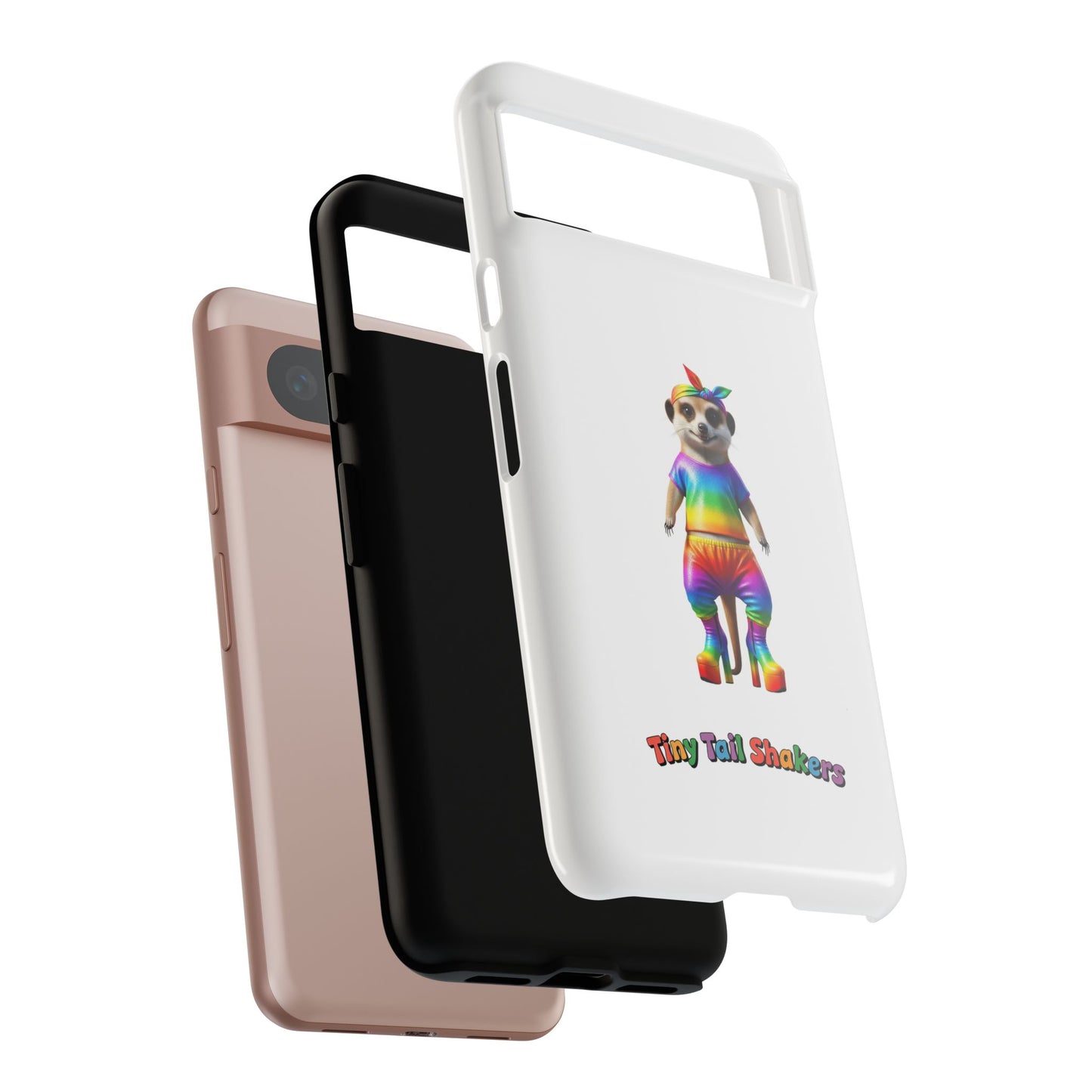 Rainbow Meerkat Tiny Tail Shaker | Phone Case