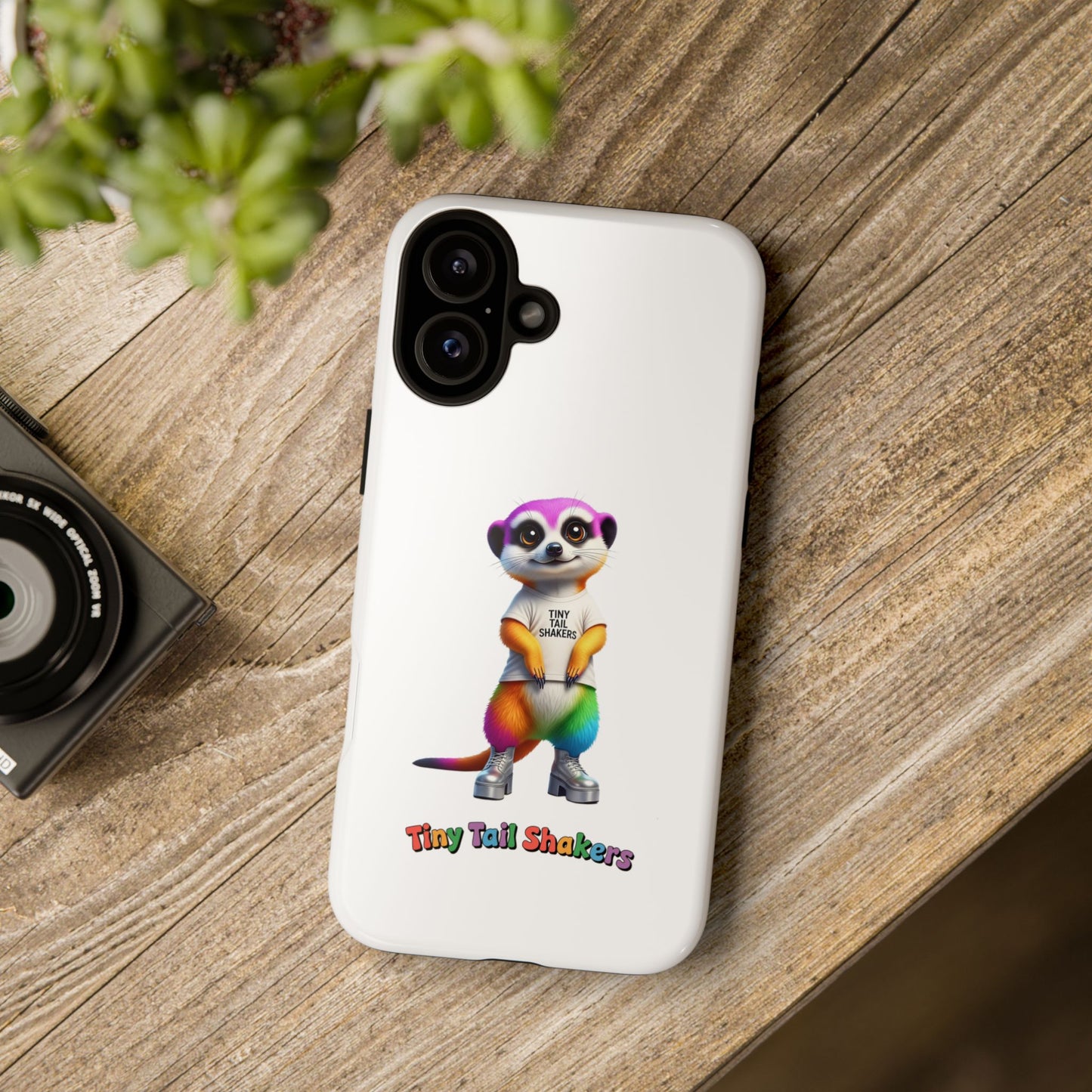 Rainbow Meerkat 2 Tiny Tail Shaker | Phone Case