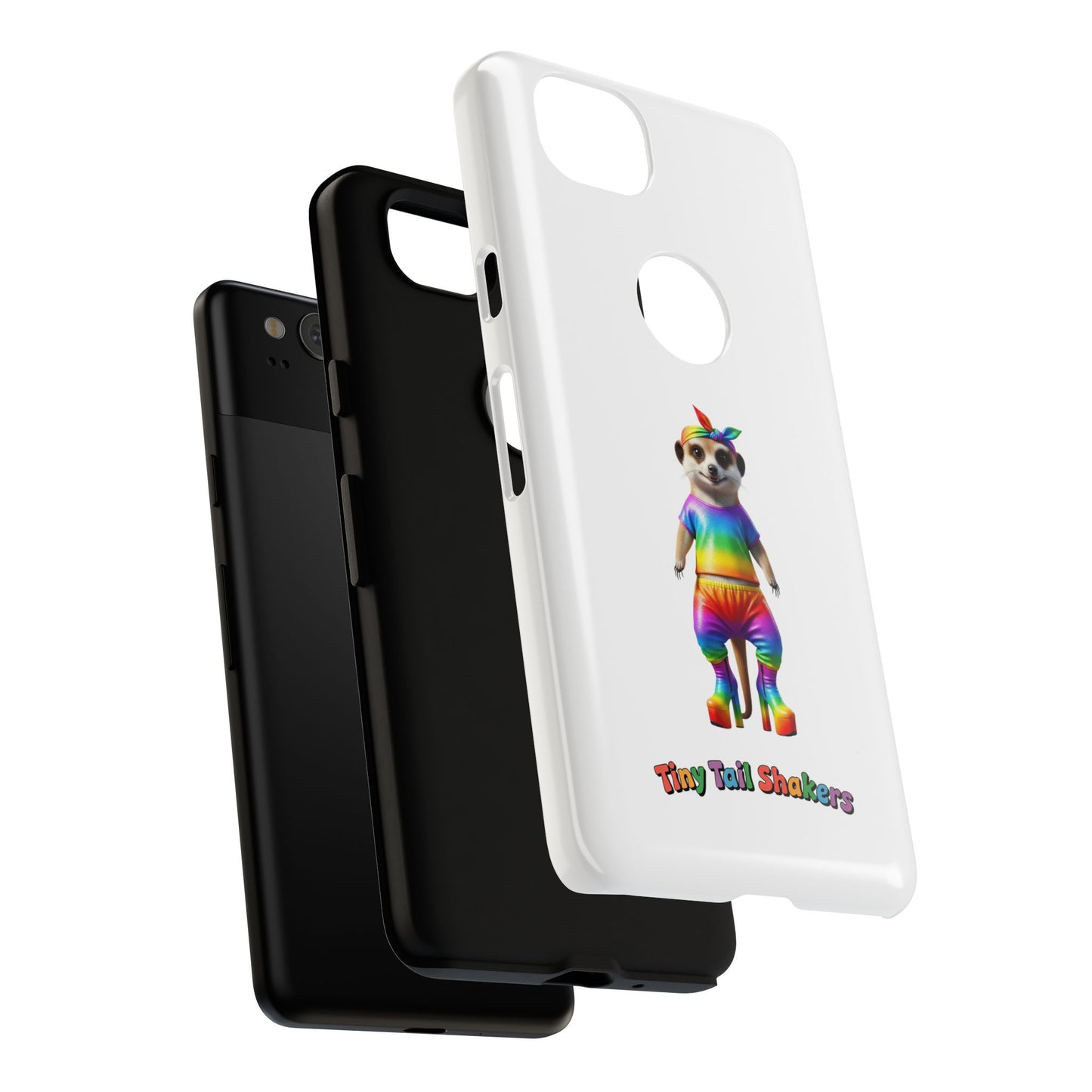 Rainbow Meerkat Tiny Tail Shaker | Phone Case