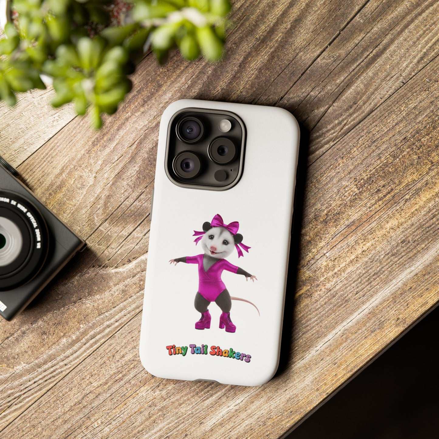 Opossum Party Tiny Tail Shaker | Phone Case