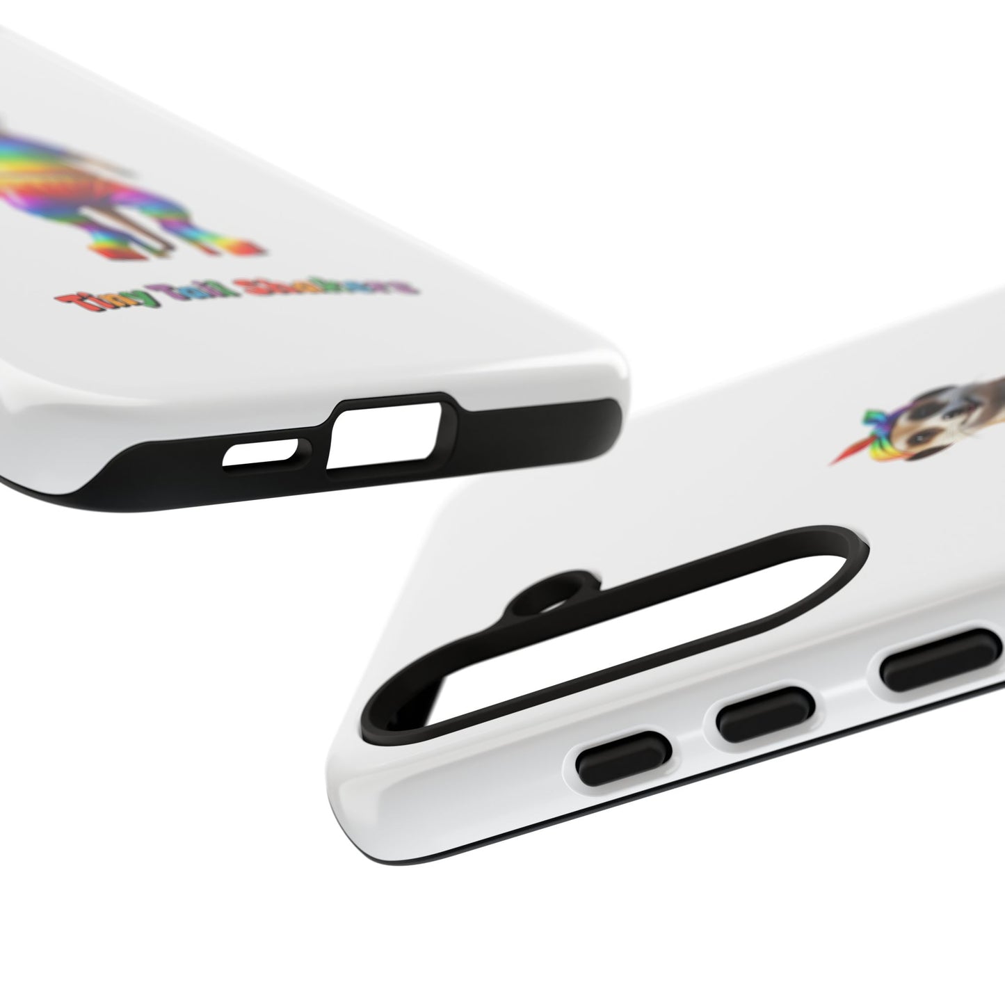Rainbow Meerkat Tiny Tail Shaker | Phone Case