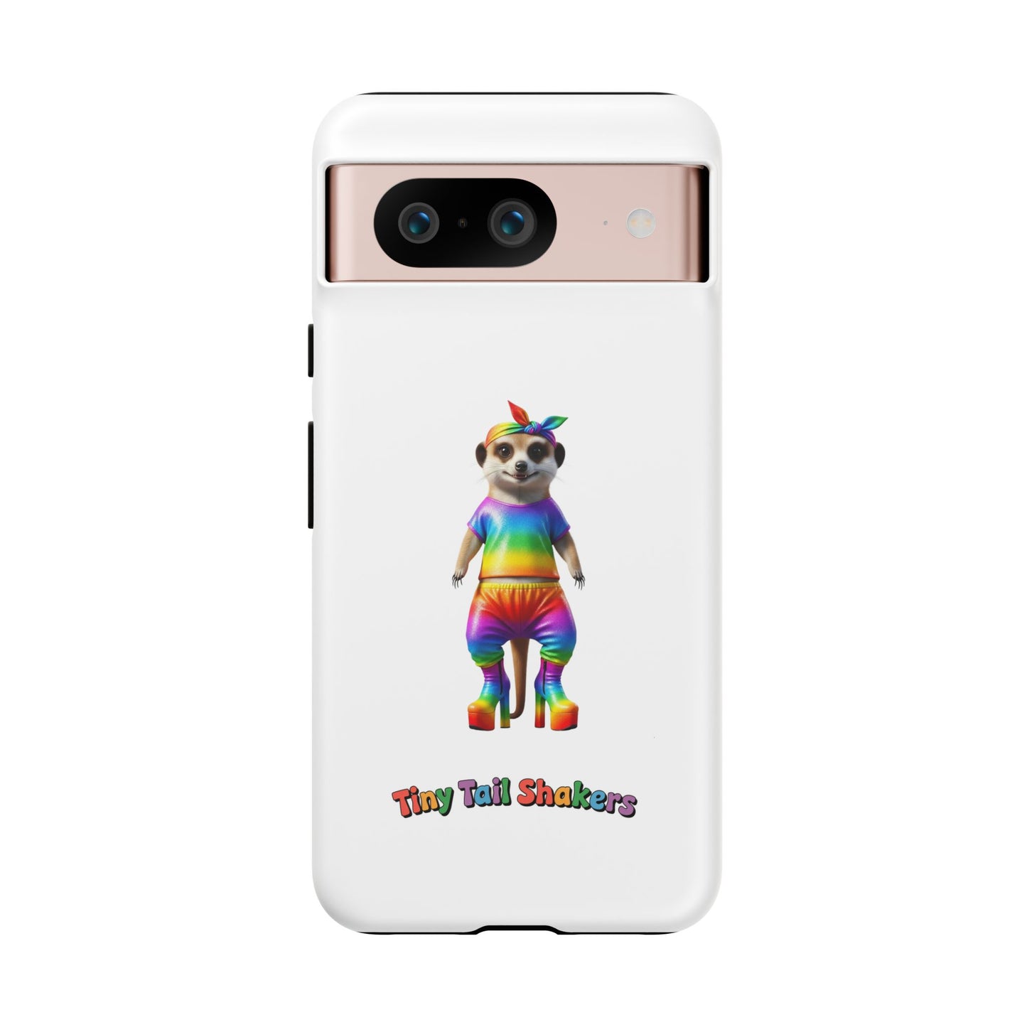 Rainbow Meerkat Tiny Tail Shaker | Phone Case