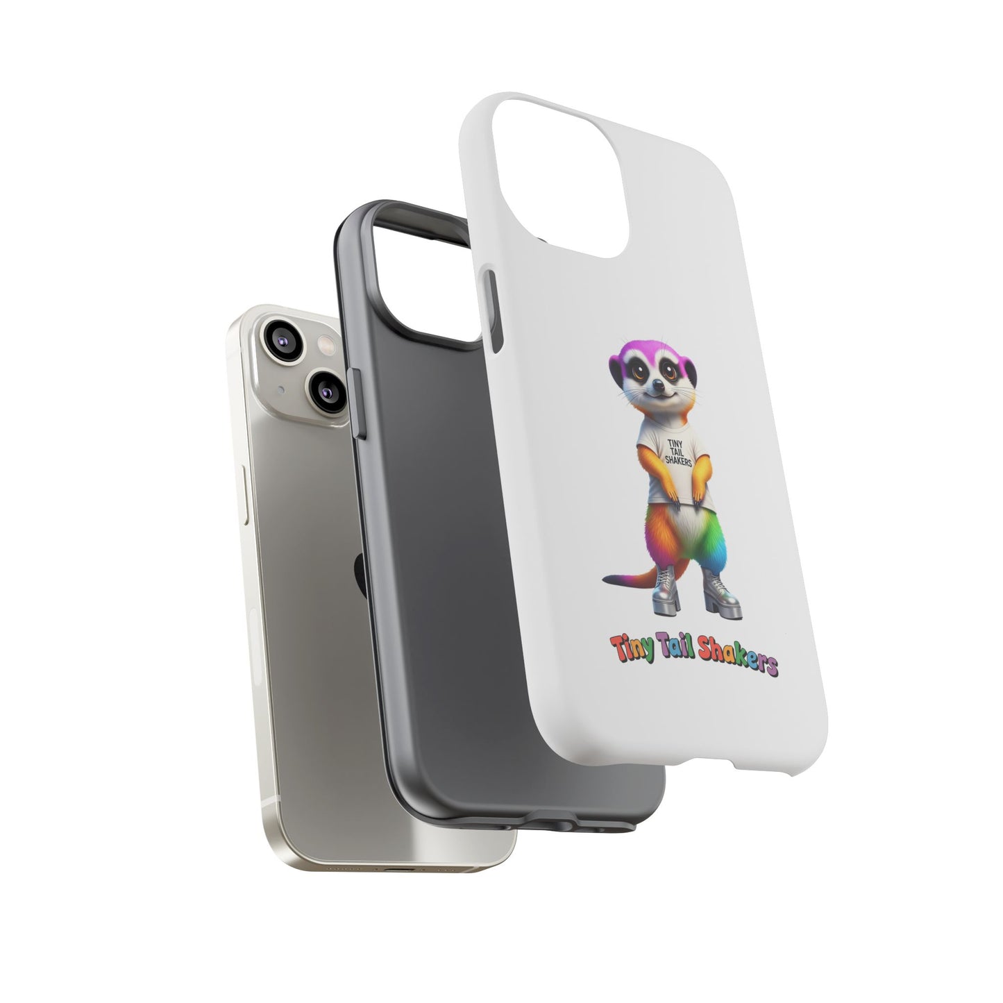 Rainbow Meerkat 2 Tiny Tail Shaker | Phone Case