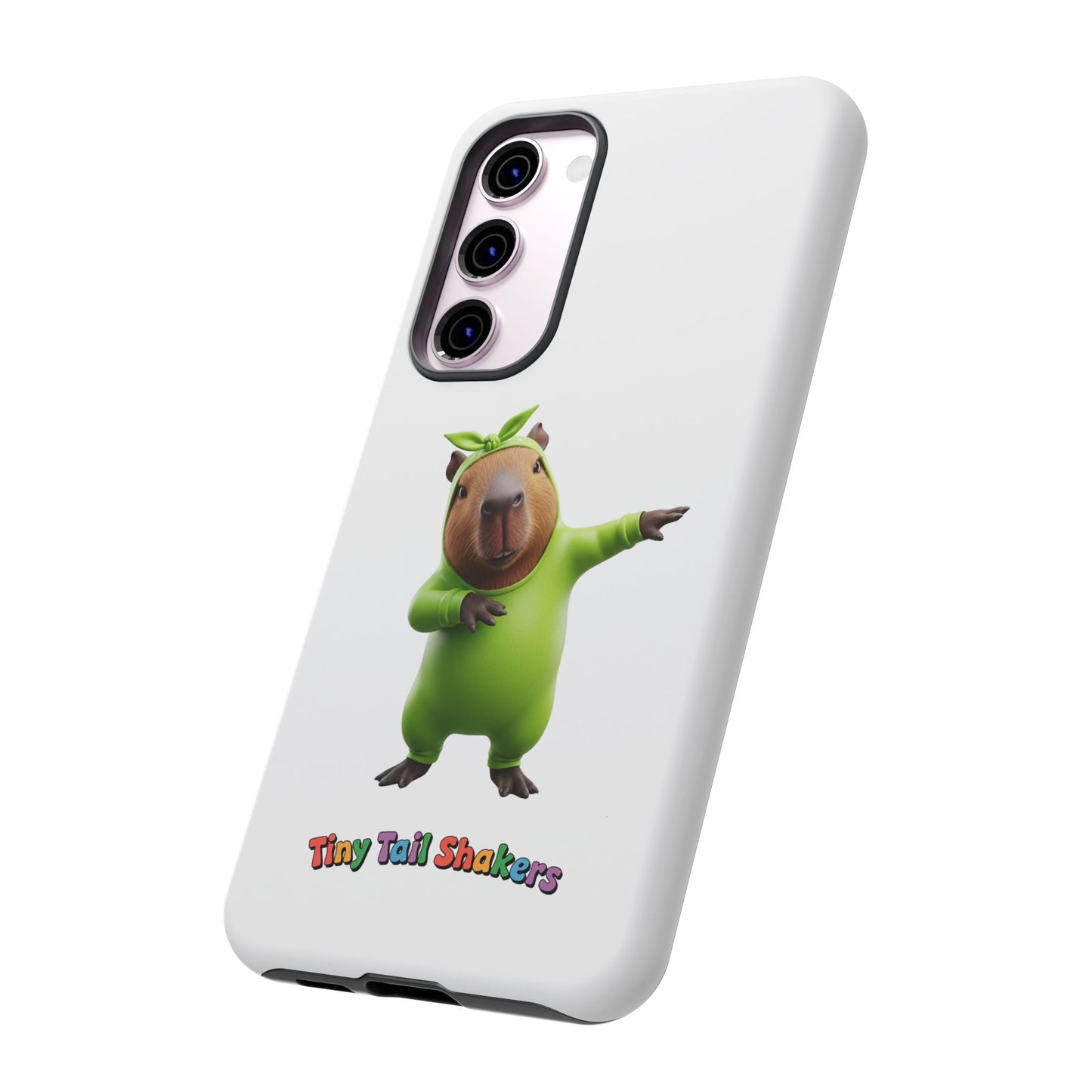 Happy Capybara Tiny Tail Shaker | Phone Case