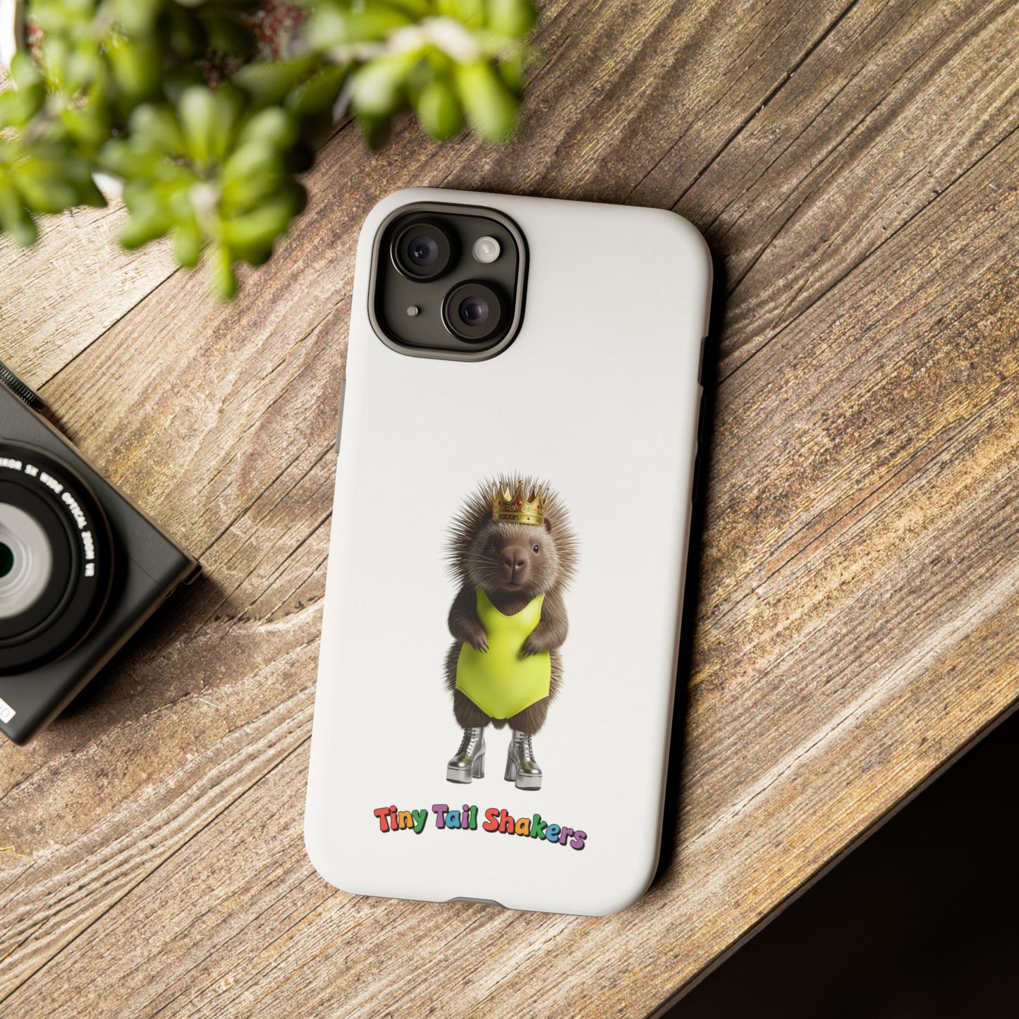 Porcupine Queen Tiny Tail Shaker | Phone Case