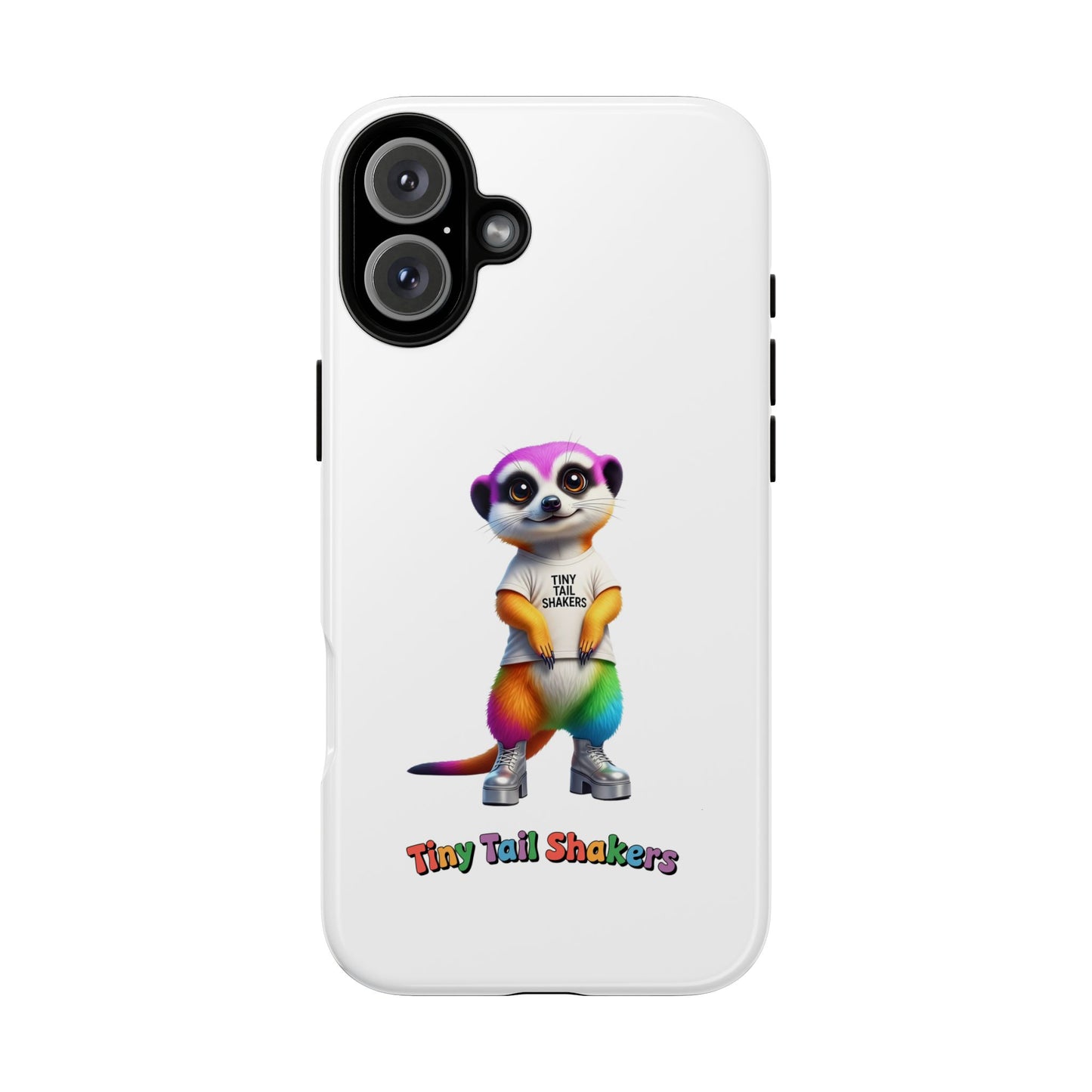 Rainbow Meerkat 2 Tiny Tail Shaker | Phone Case