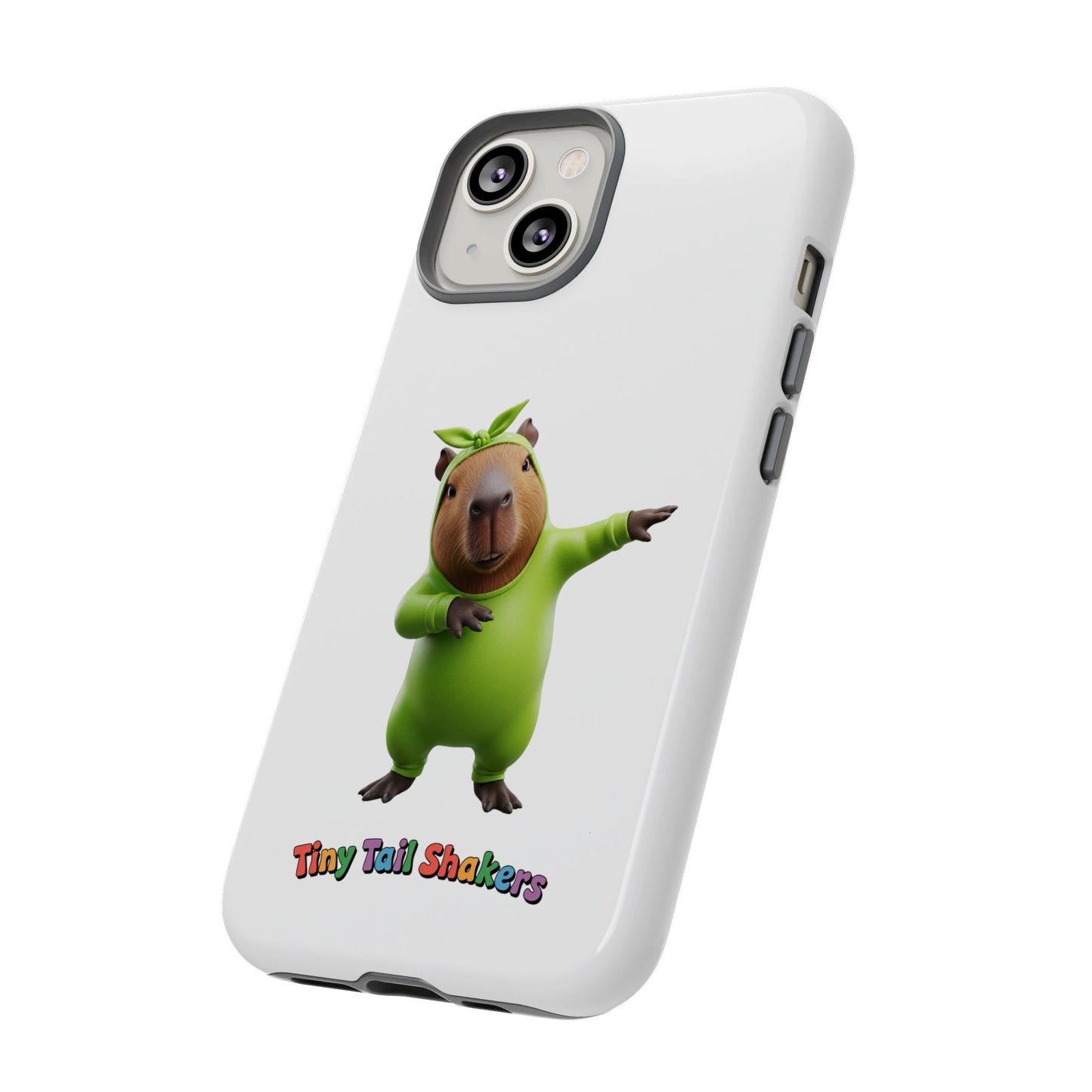 Happy Capybara Tiny Tail Shaker | Phone Case