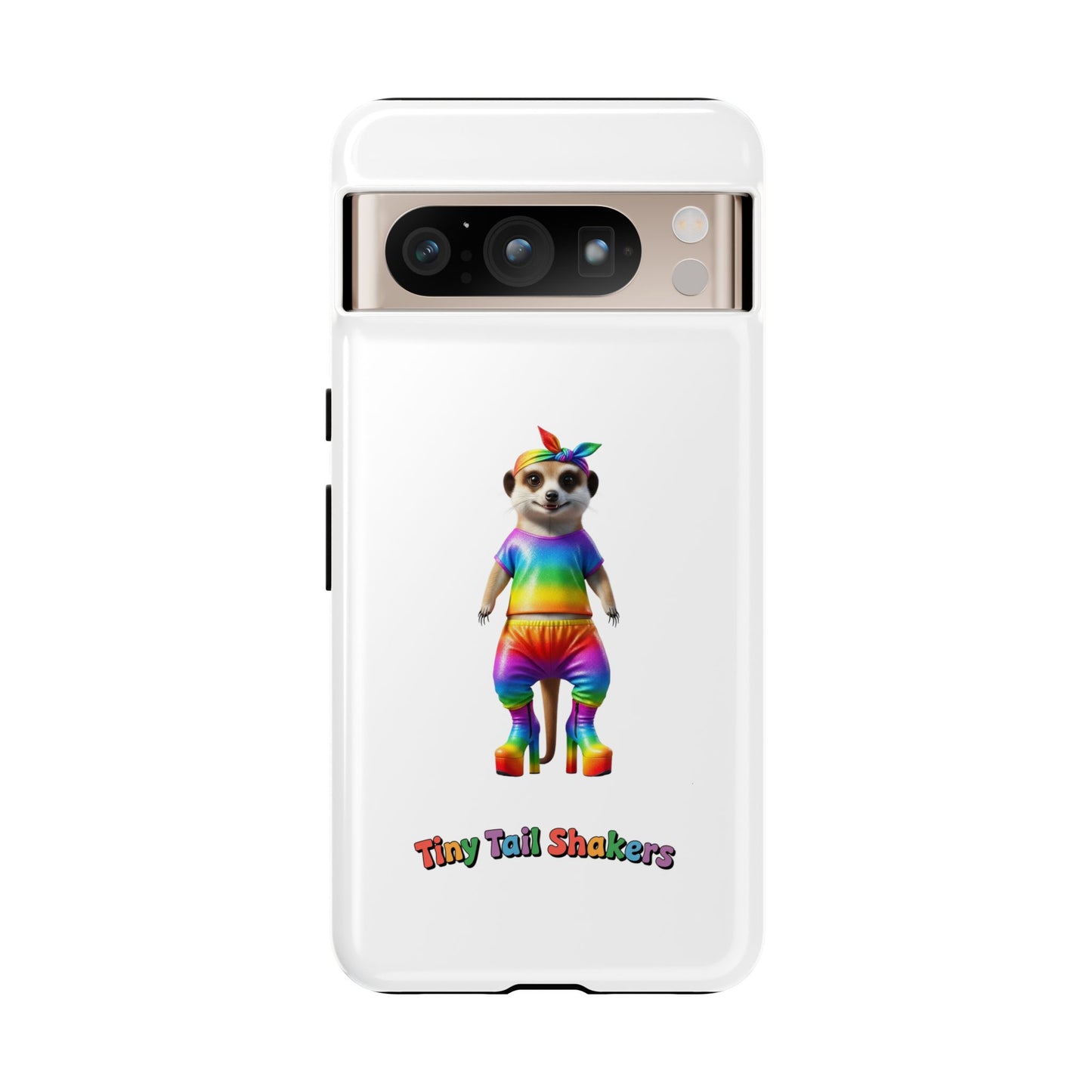 Rainbow Meerkat Tiny Tail Shaker | Phone Case