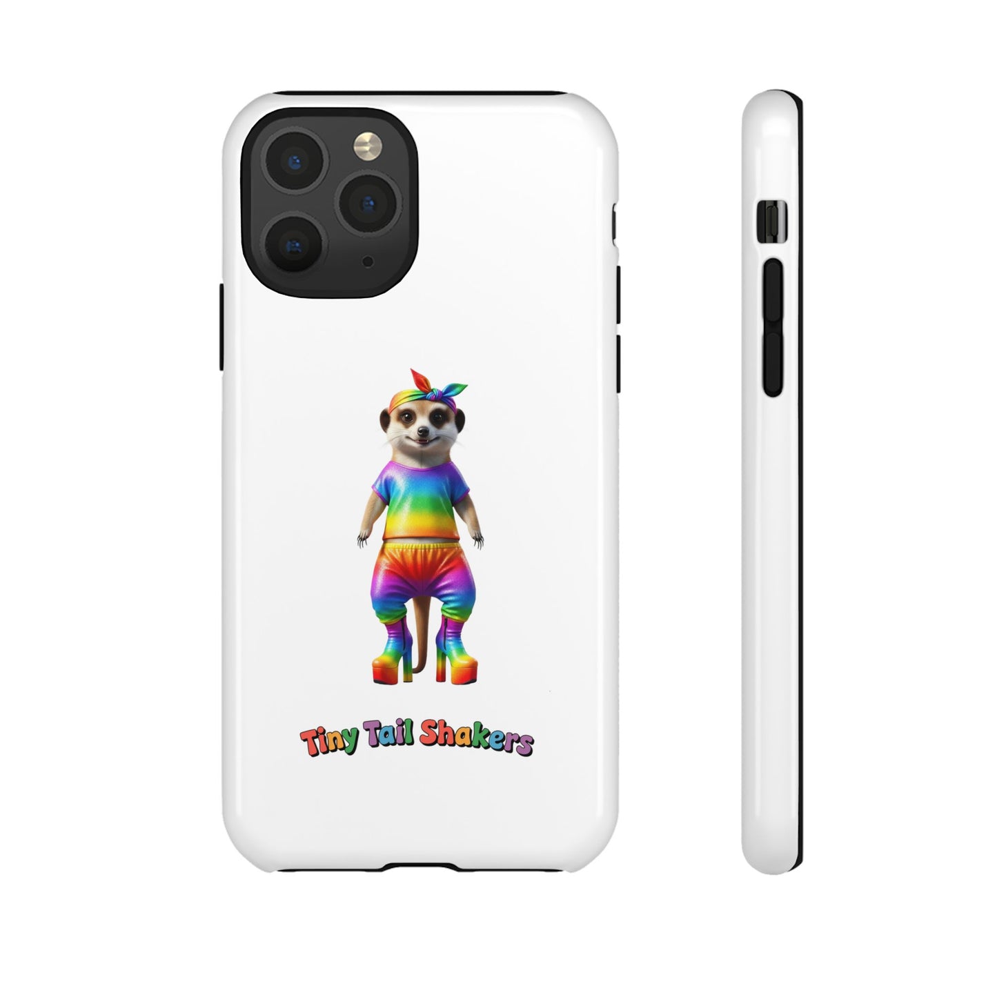 Rainbow Meerkat Tiny Tail Shaker | Phone Case
