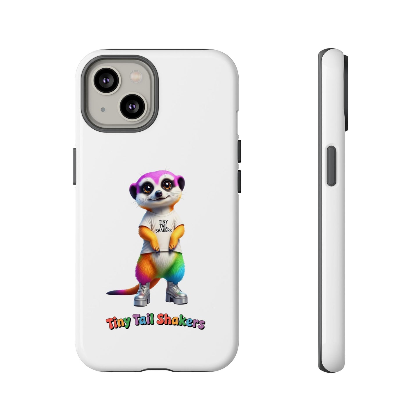 Rainbow Meerkat 2 Tiny Tail Shaker | Phone Case