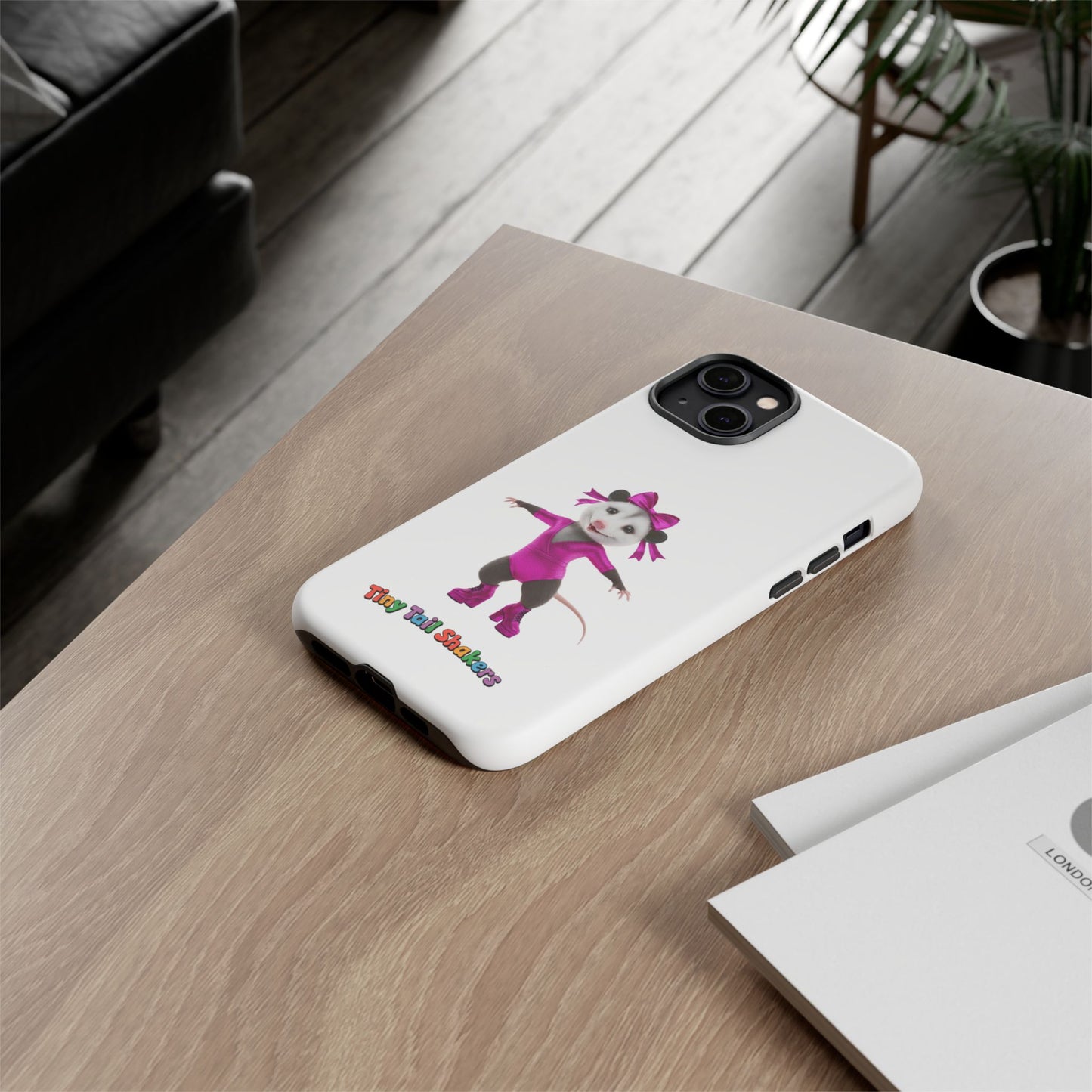 Opossum Party Tiny Tail Shaker | Phone Case