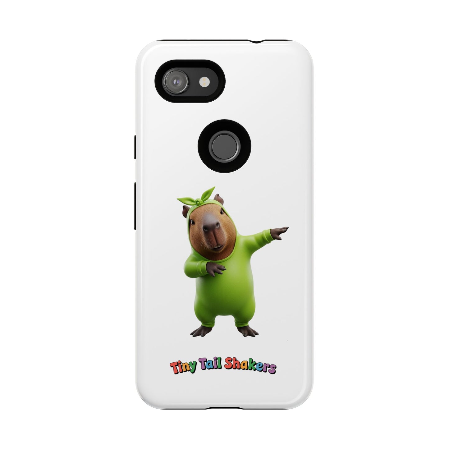 Happy Capybara Tiny Tail Shaker | Phone Case