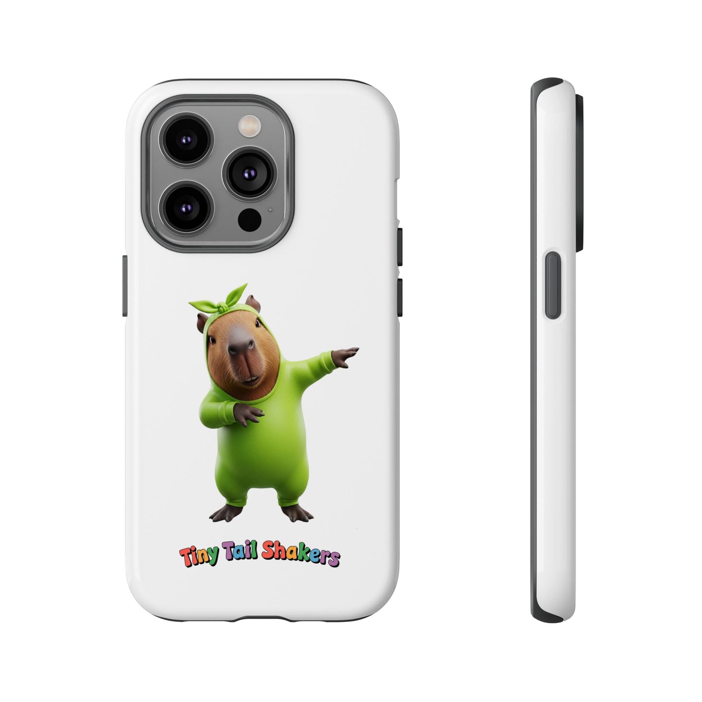 Happy Capybara Tiny Tail Shaker | Phone Case