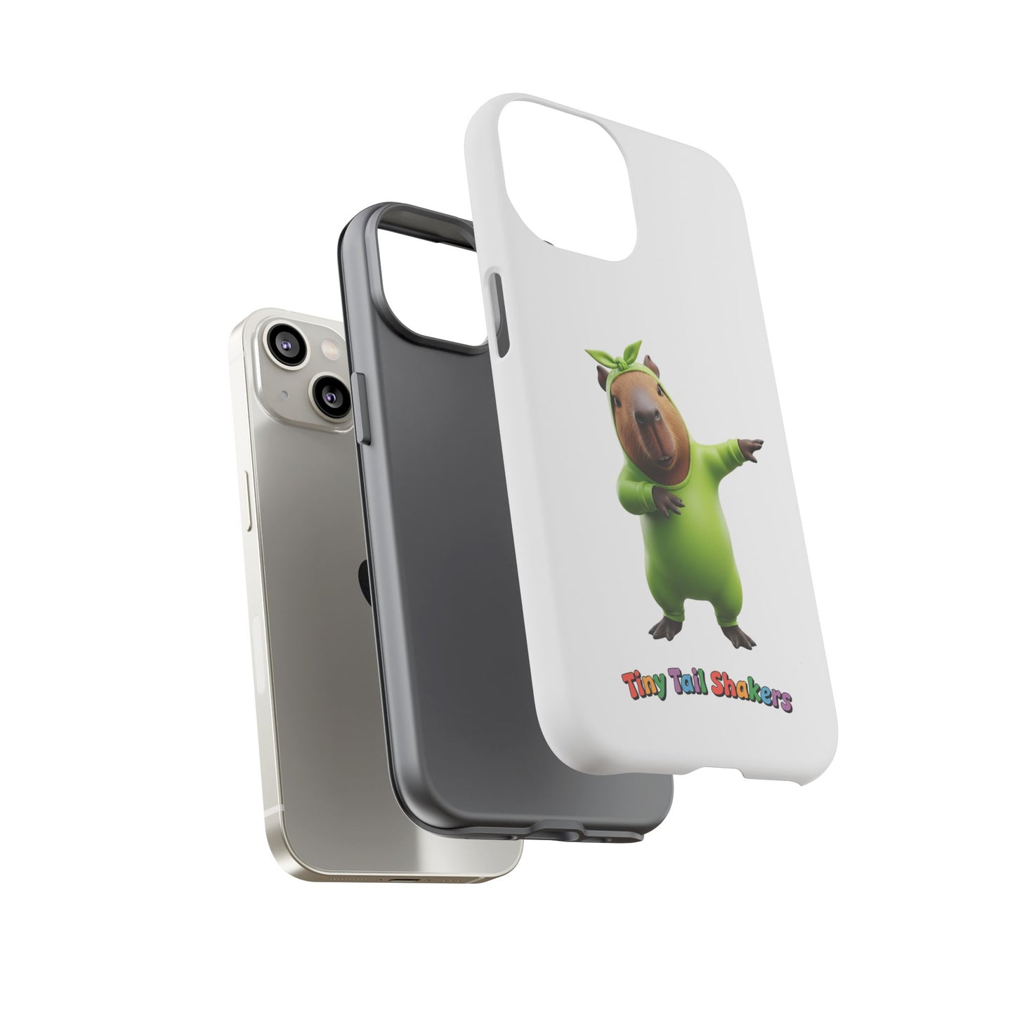 Happy Capybara Tiny Tail Shaker | Phone Case