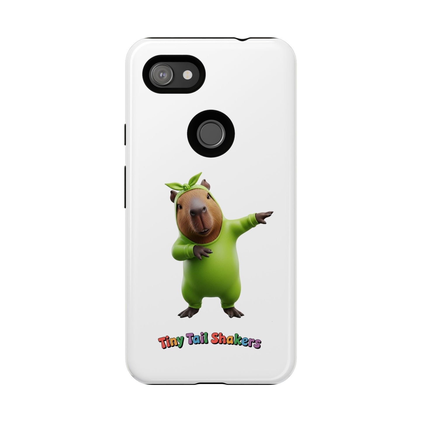 Happy Capybara Tiny Tail Shaker | Phone Case