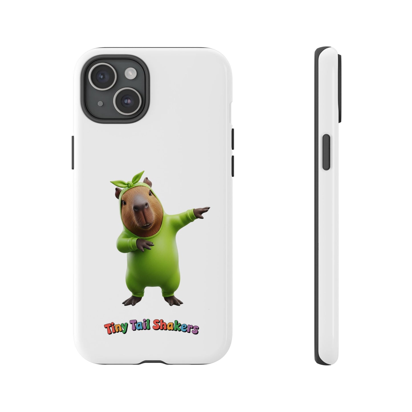 Happy Capybara Tiny Tail Shaker | Phone Case