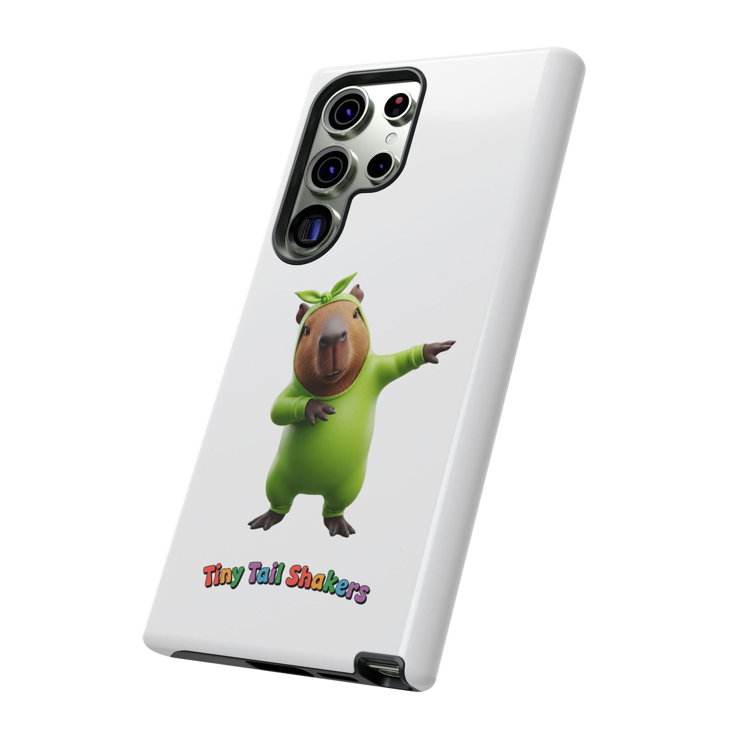 Happy Capybara Tiny Tail Shaker | Phone Case
