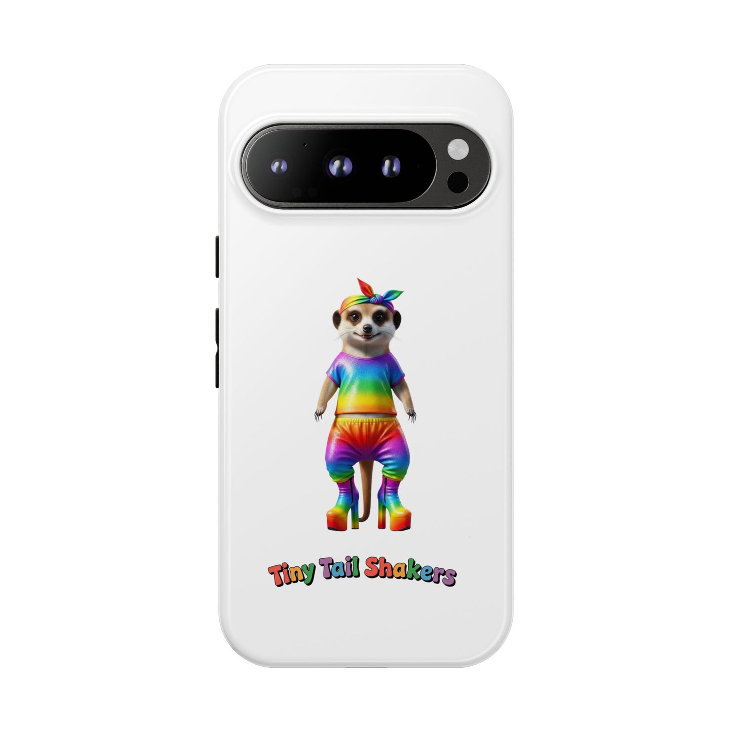 Rainbow Meerkat Tiny Tail Shaker | Phone Case