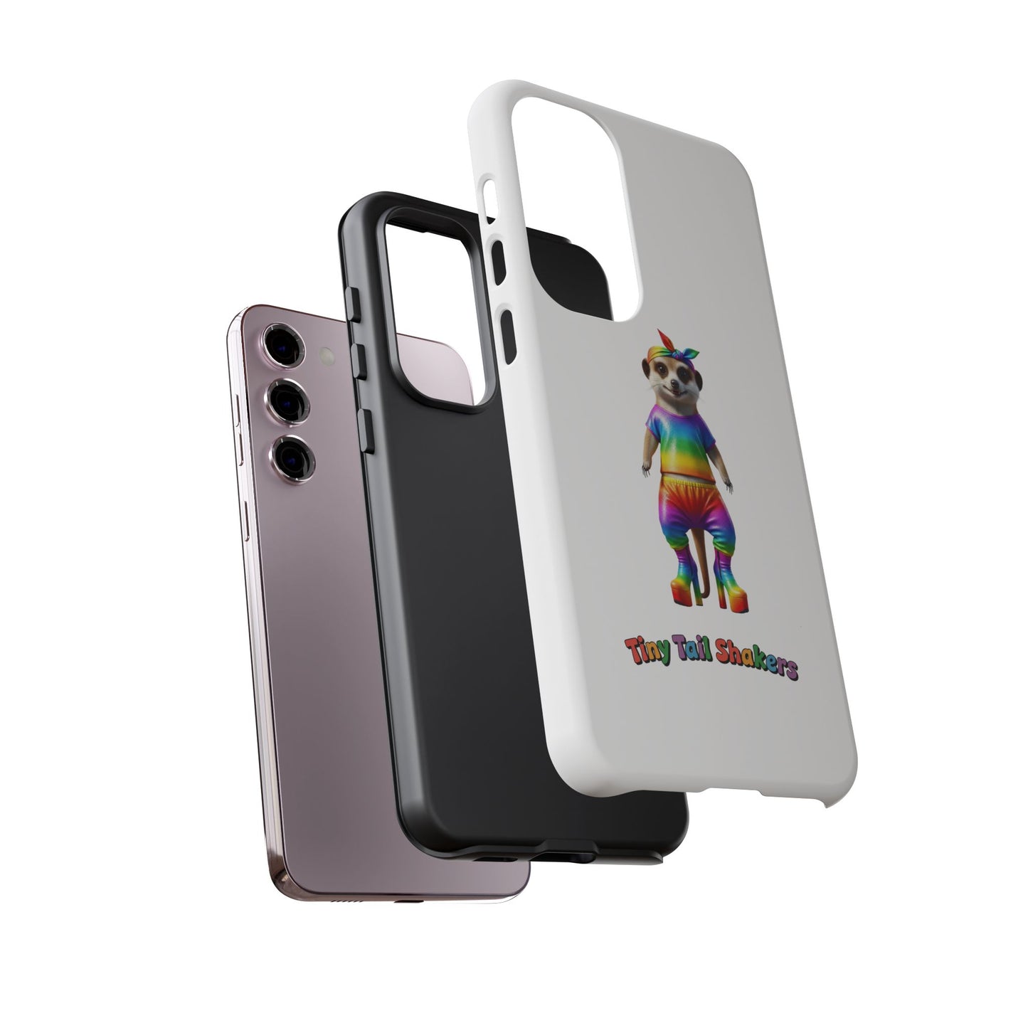 Rainbow Meerkat Tiny Tail Shaker | Phone Case