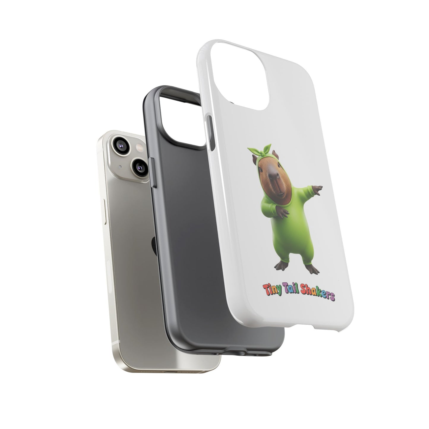 Happy Capybara Tiny Tail Shaker | Phone Case