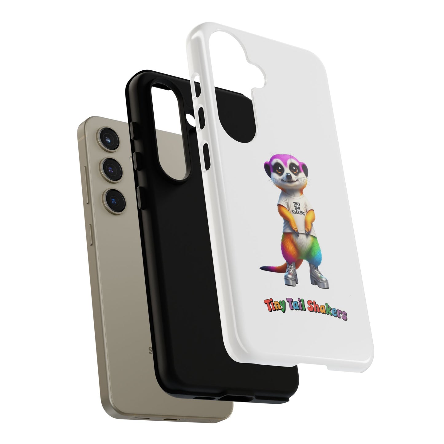 Rainbow Meerkat 2 Tiny Tail Shaker | Phone Case