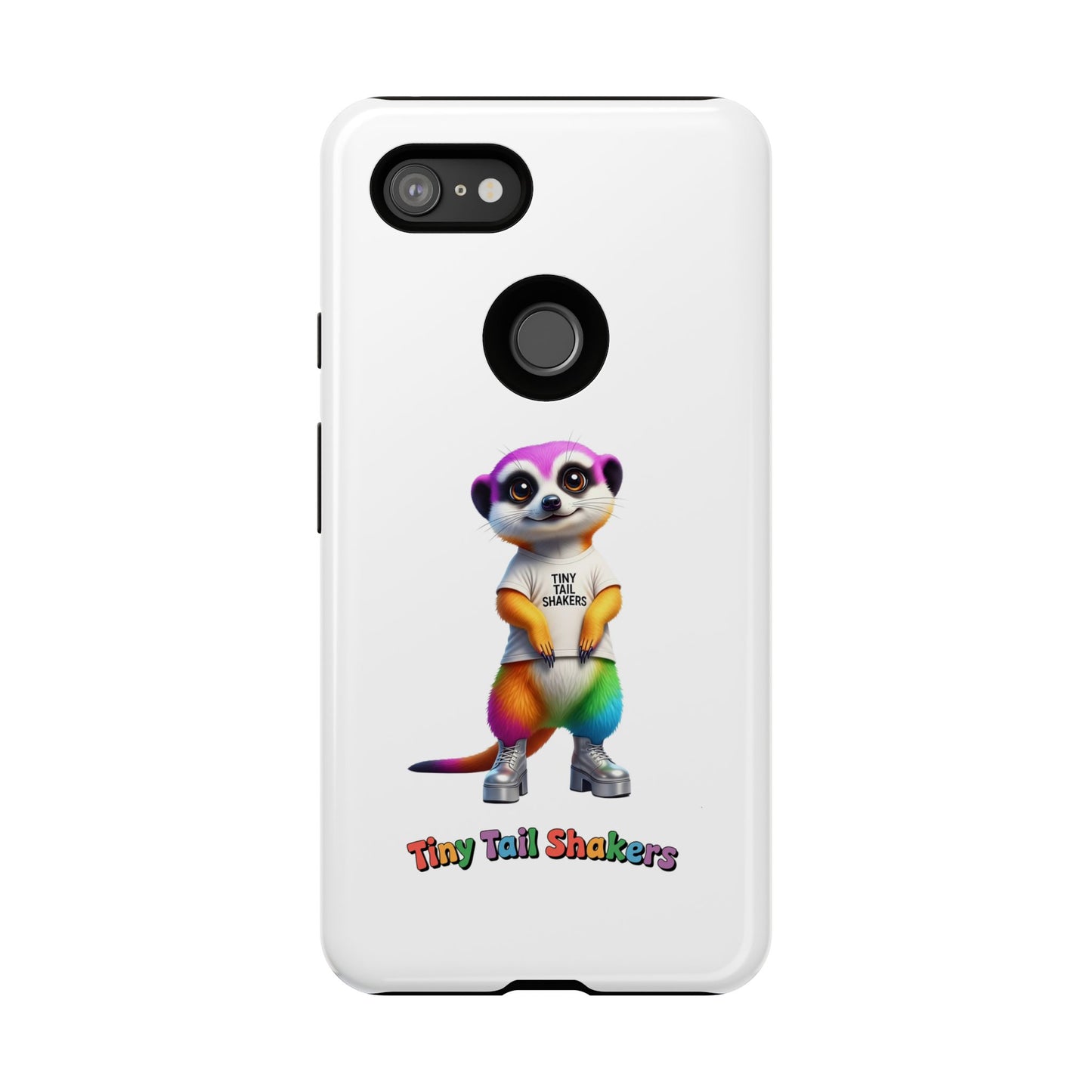 Rainbow Meerkat 2 Tiny Tail Shaker | Phone Case