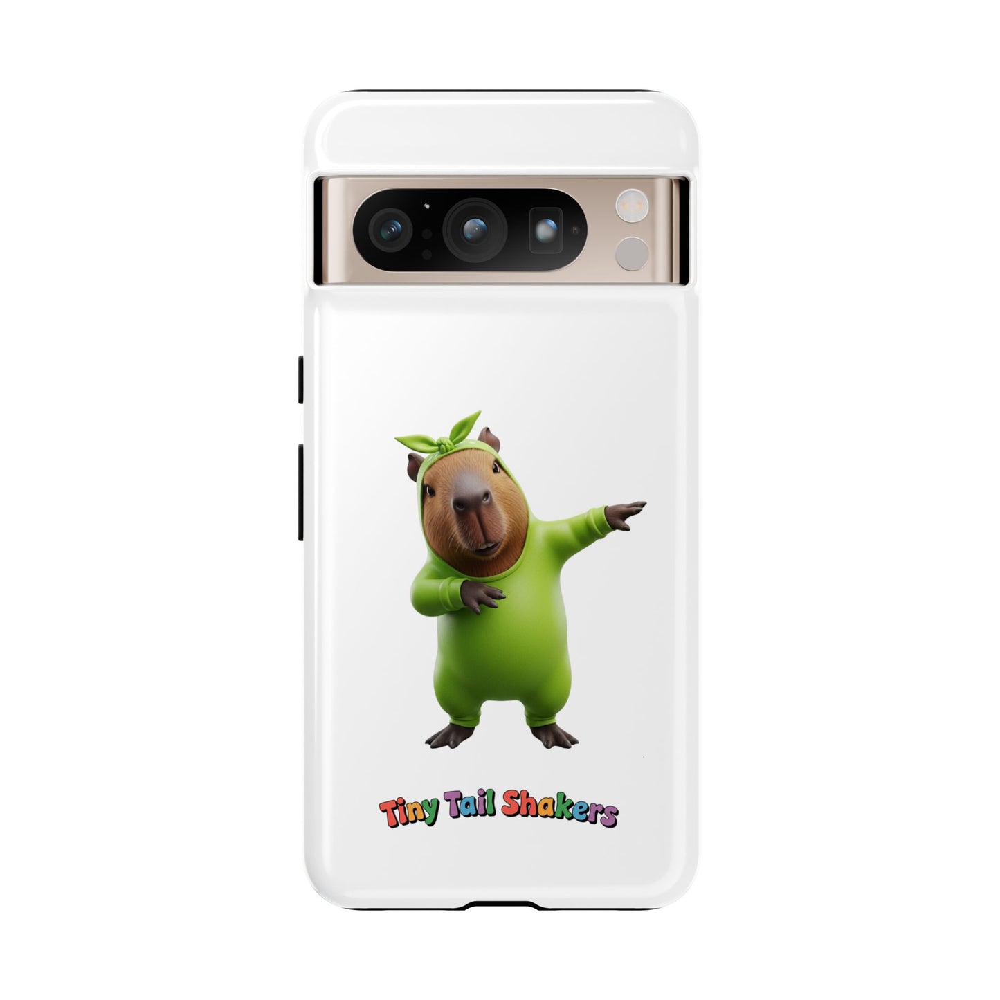 Happy Capybara Tiny Tail Shaker | Phone Case