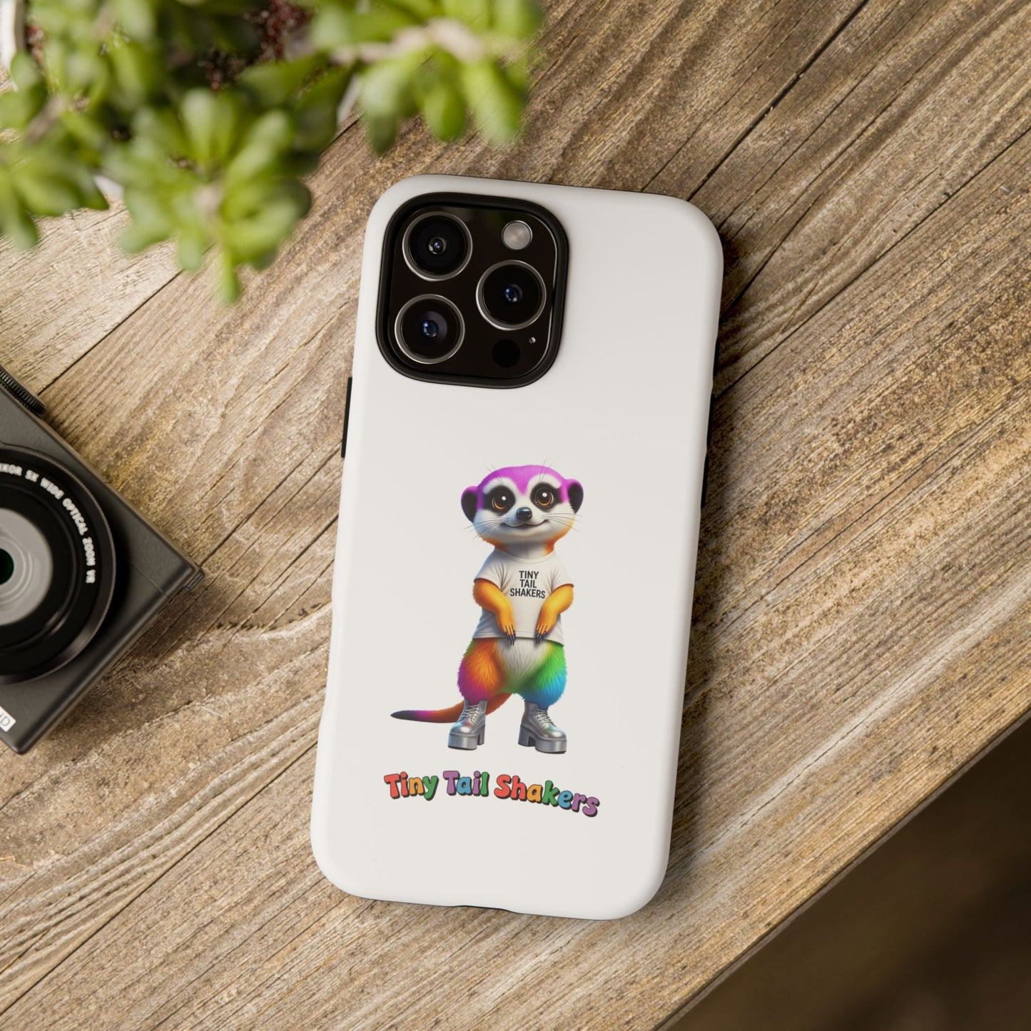 Rainbow Meerkat 2 Tiny Tail Shaker | Phone Case