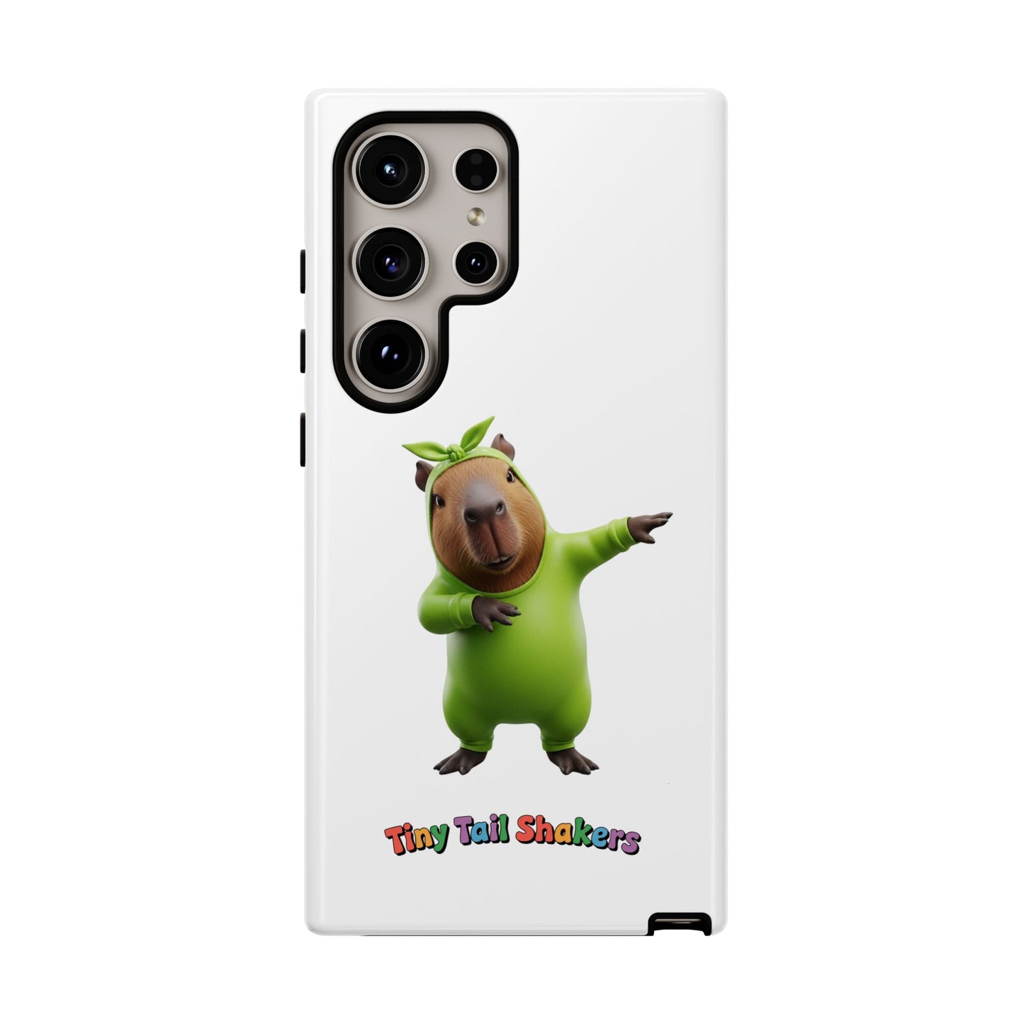 Happy Capybara Tiny Tail Shaker | Phone Case