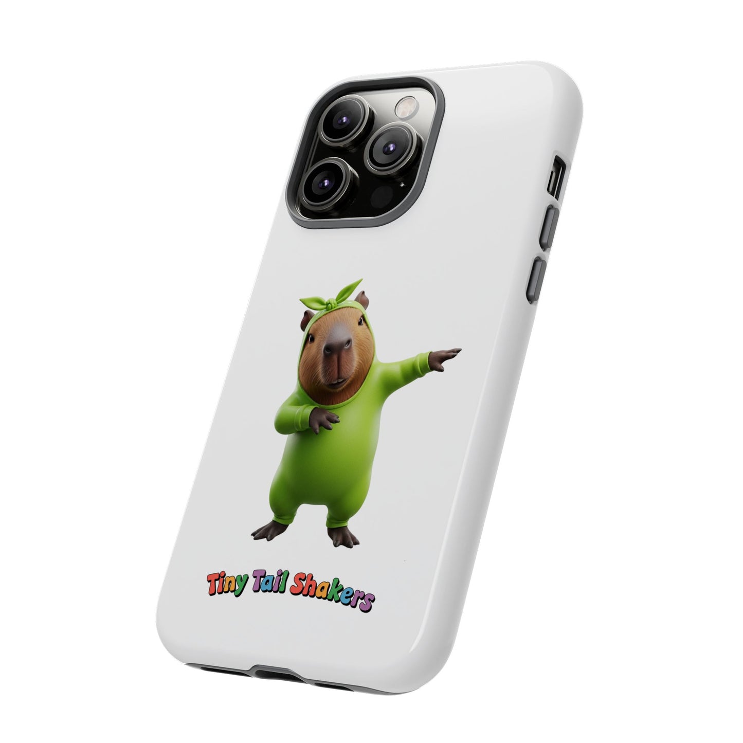 Happy Capybara Tiny Tail Shaker | Phone Case