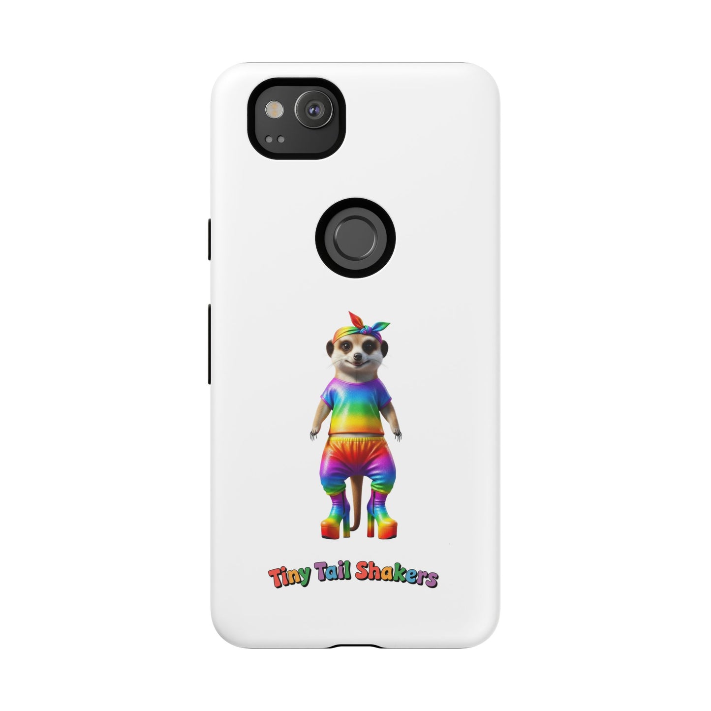 Rainbow Meerkat Tiny Tail Shaker | Phone Case