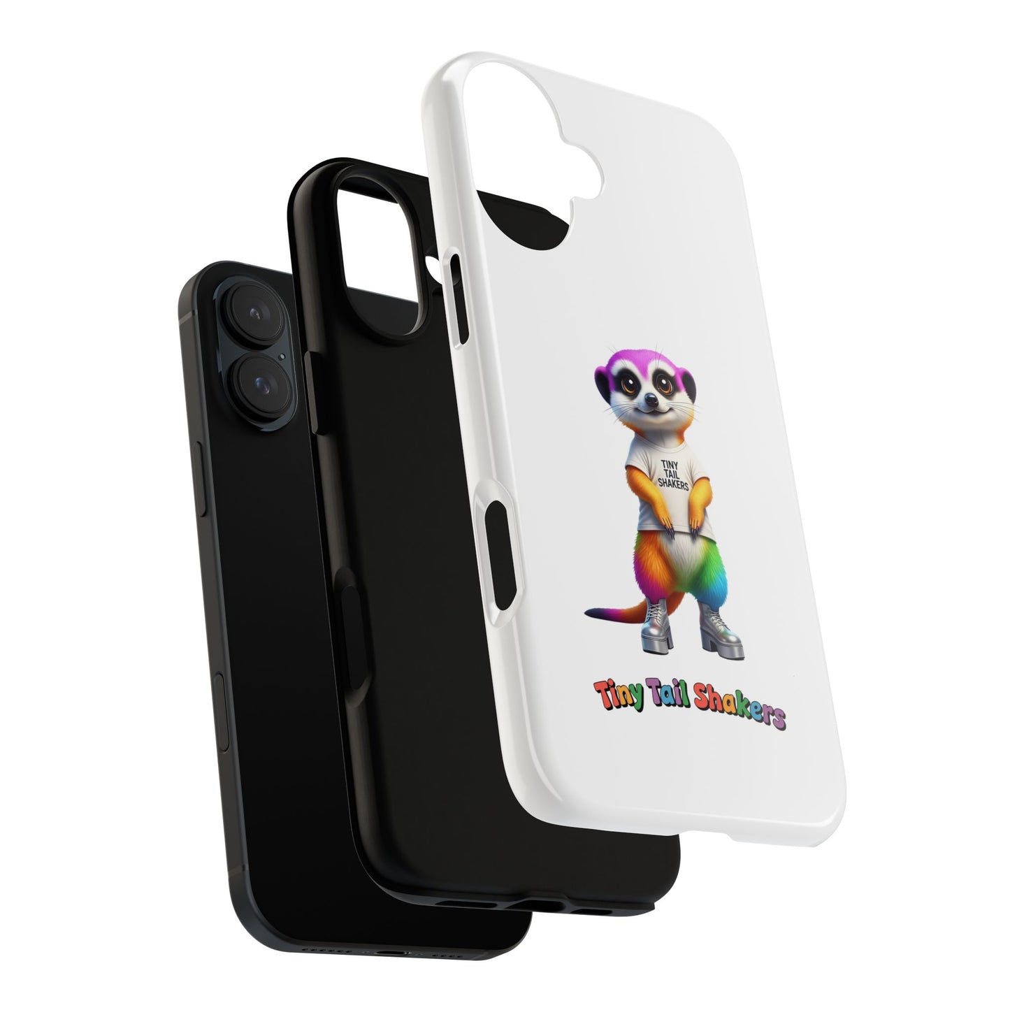 Rainbow Meerkat 2 Tiny Tail Shaker | Phone Case