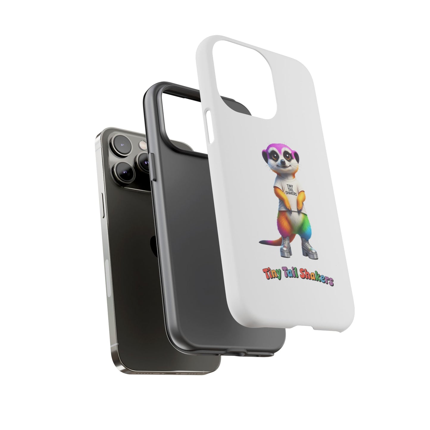 Rainbow Meerkat 2 Tiny Tail Shaker | Phone Case
