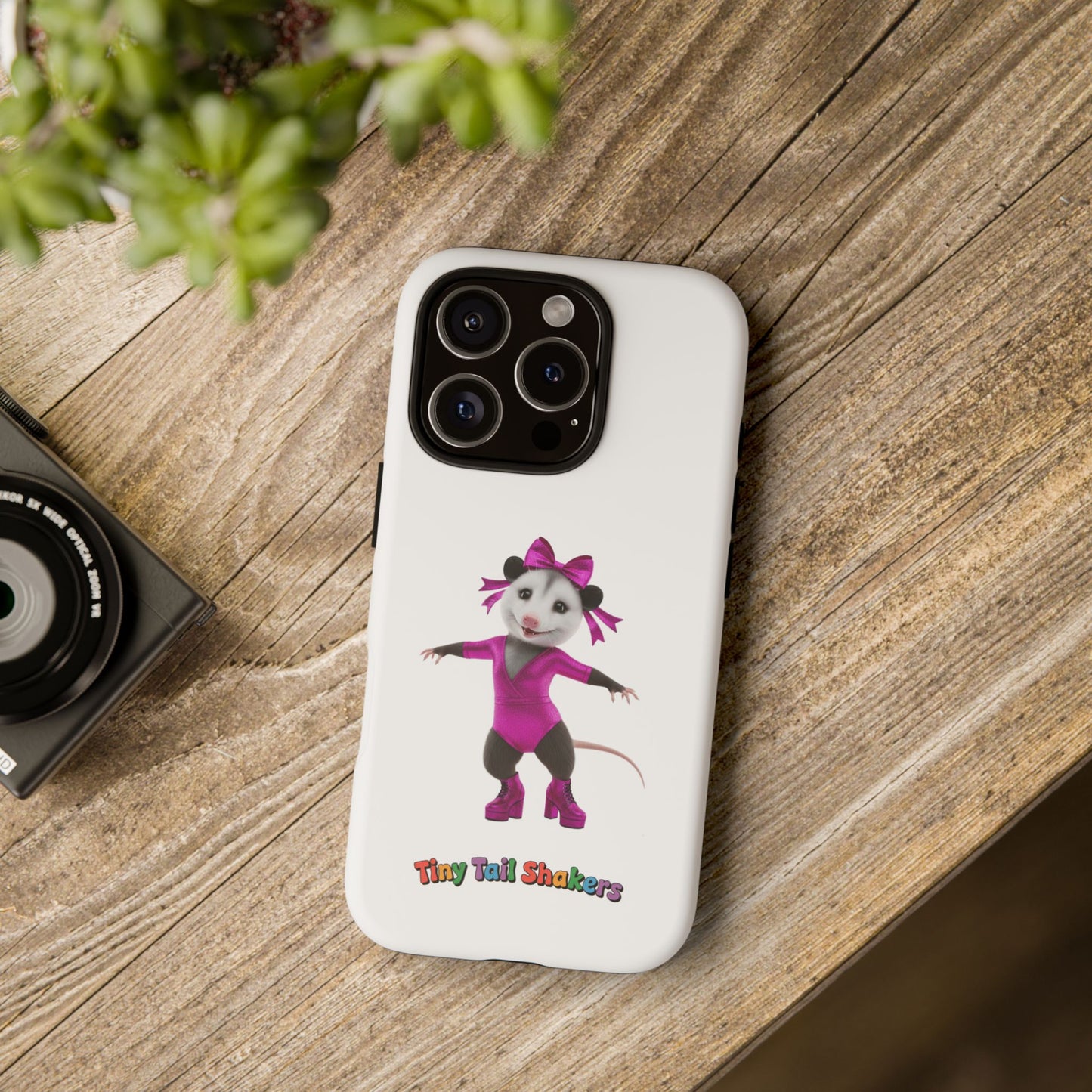 Opossum Party Tiny Tail Shaker | Phone Case