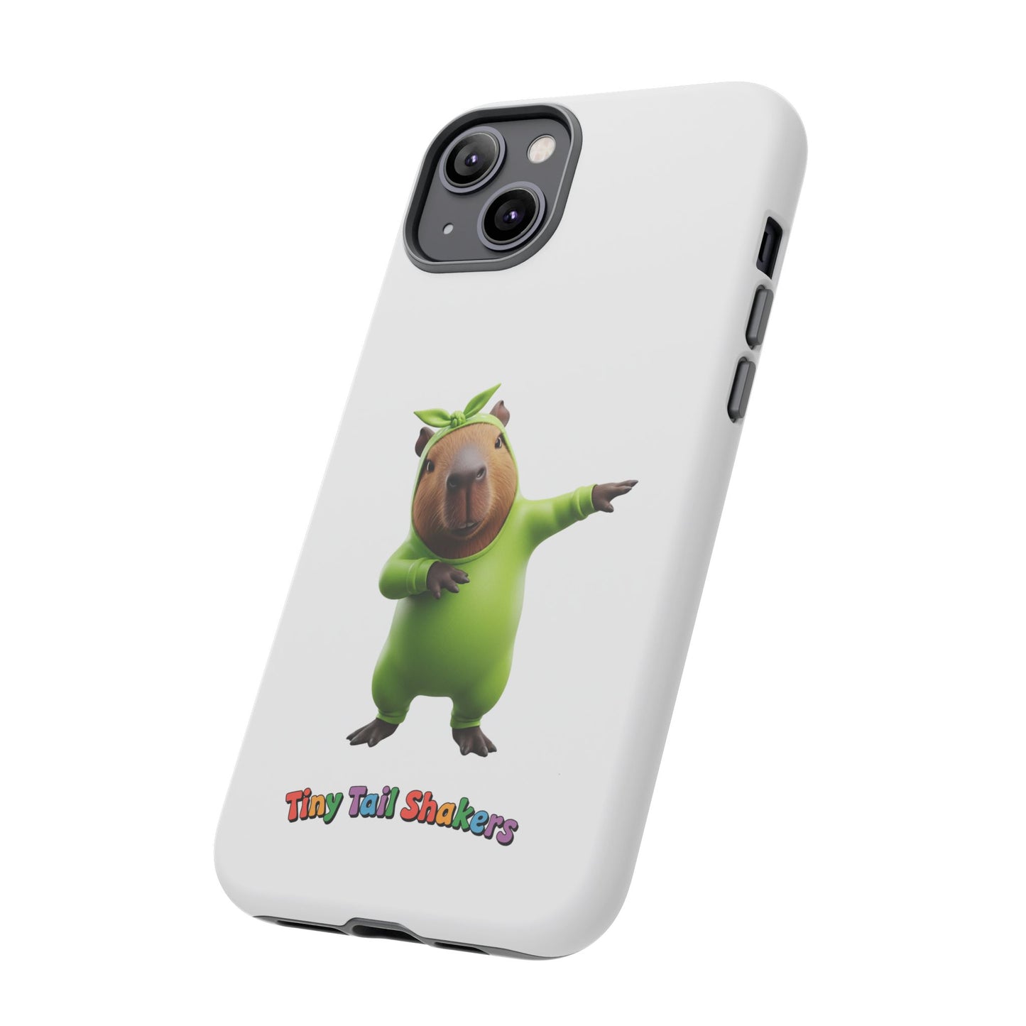 Happy Capybara Tiny Tail Shaker | Phone Case