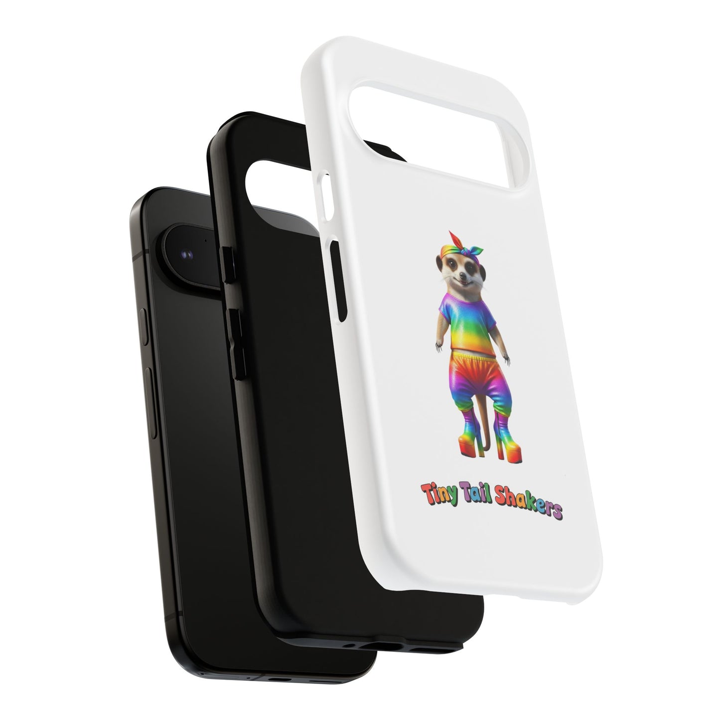 Rainbow Meerkat Tiny Tail Shaker | Phone Case