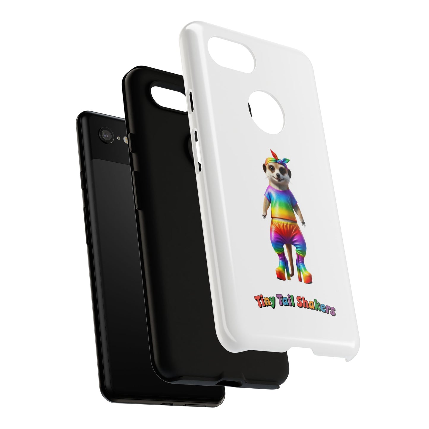 Rainbow Meerkat Tiny Tail Shaker | Phone Case
