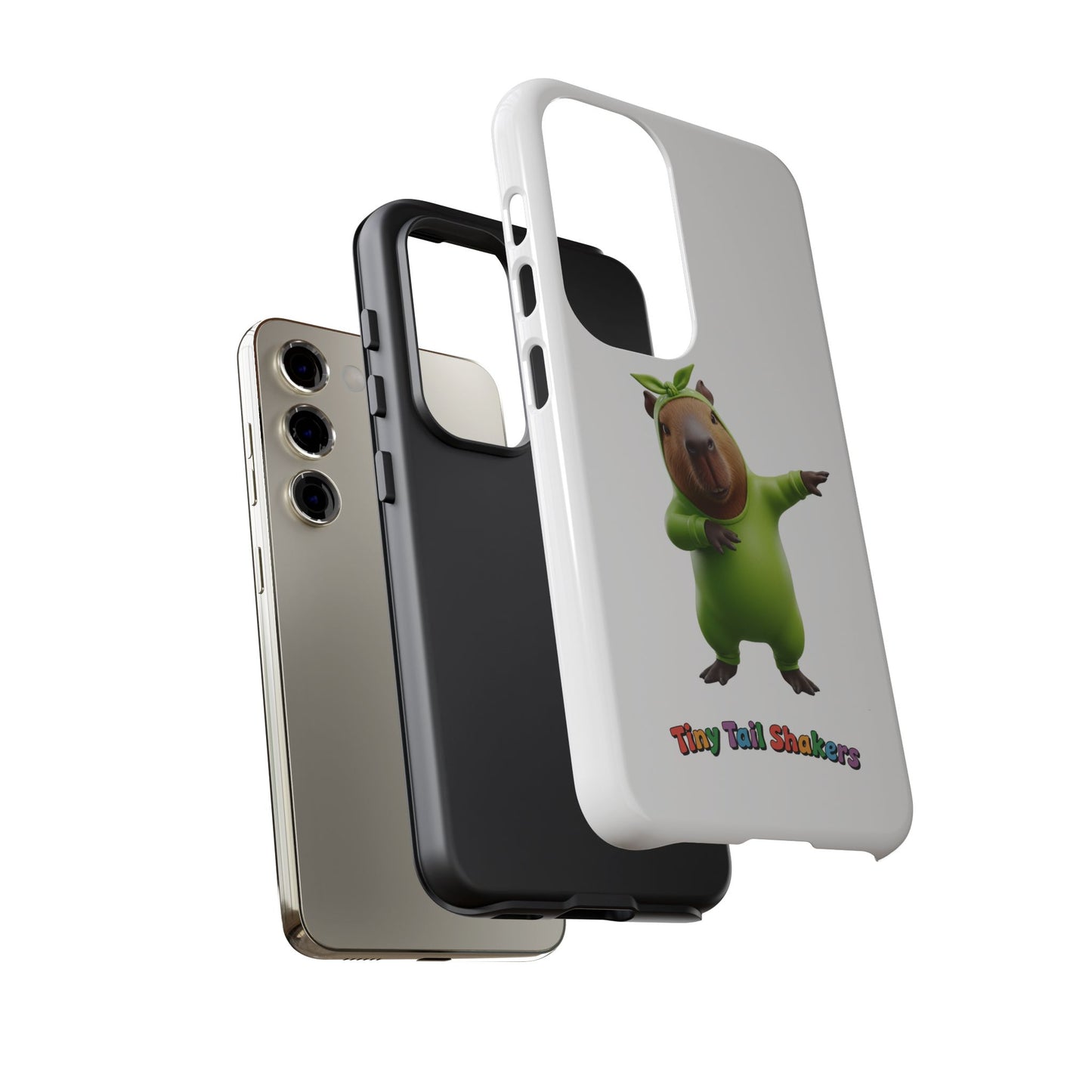 Happy Capybara Tiny Tail Shaker | Phone Case