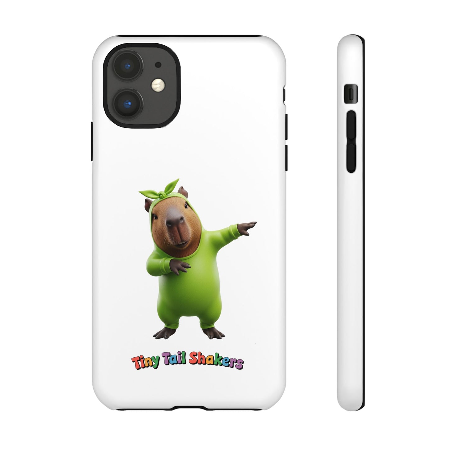 Happy Capybara Tiny Tail Shaker | Phone Case